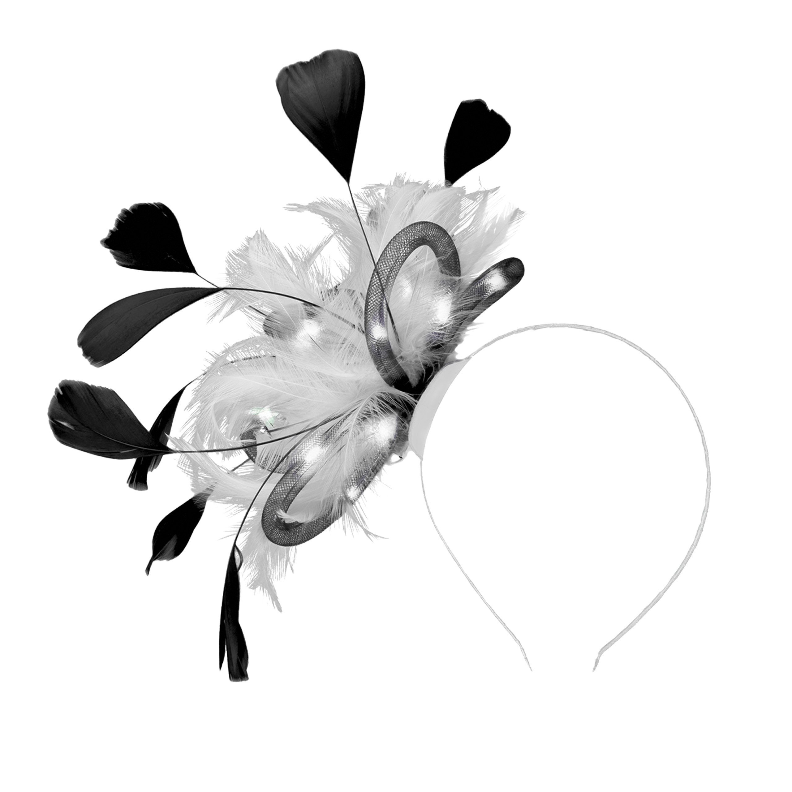 Bock-op-Kölle Haarreif Bock op Kölle Haarreif mit Federn und LED