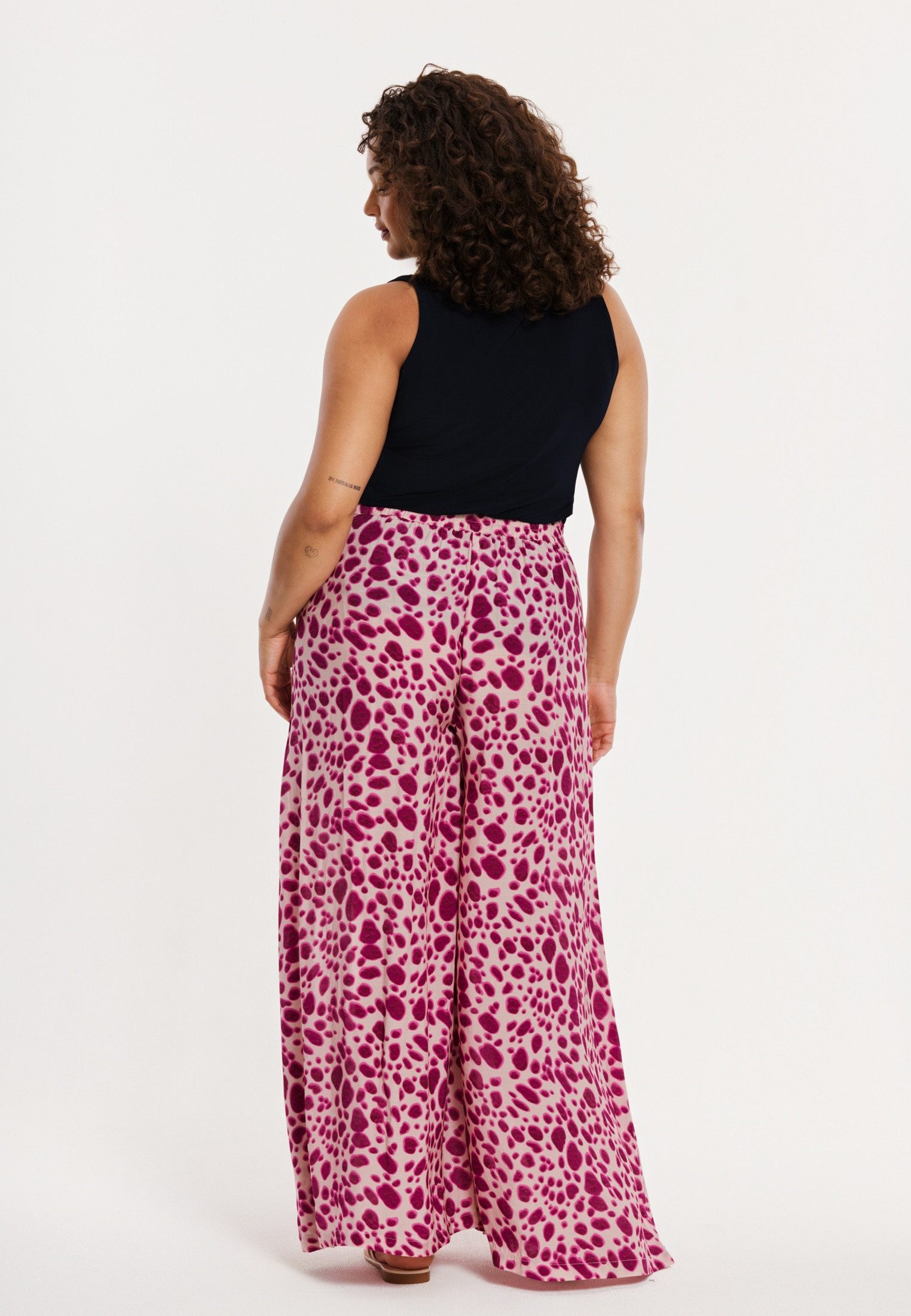 YOEK Bootcuthose Damen Hose Flare Fit
