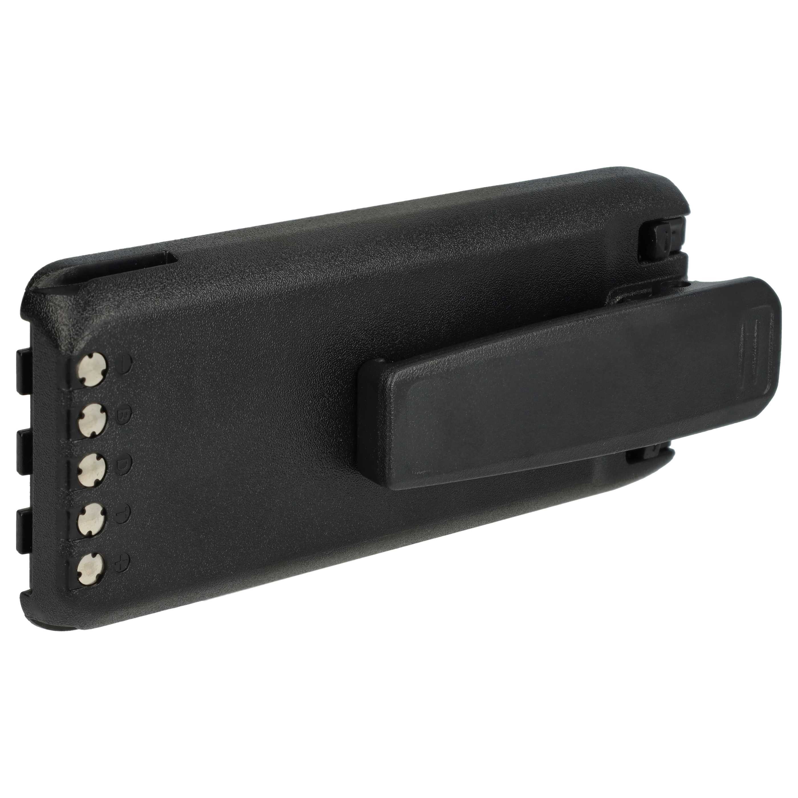 vhbw Akku Ersatz für Icom BP-288 für Walkie Talkie (2350 mAh, 7,4 V, Akku Akku Li-Ion 2350 mAh (7,4 V, 2 St), Leistungsfähige Austausch-Akkus für Ihr Funkgerät, Walkie-Talkie