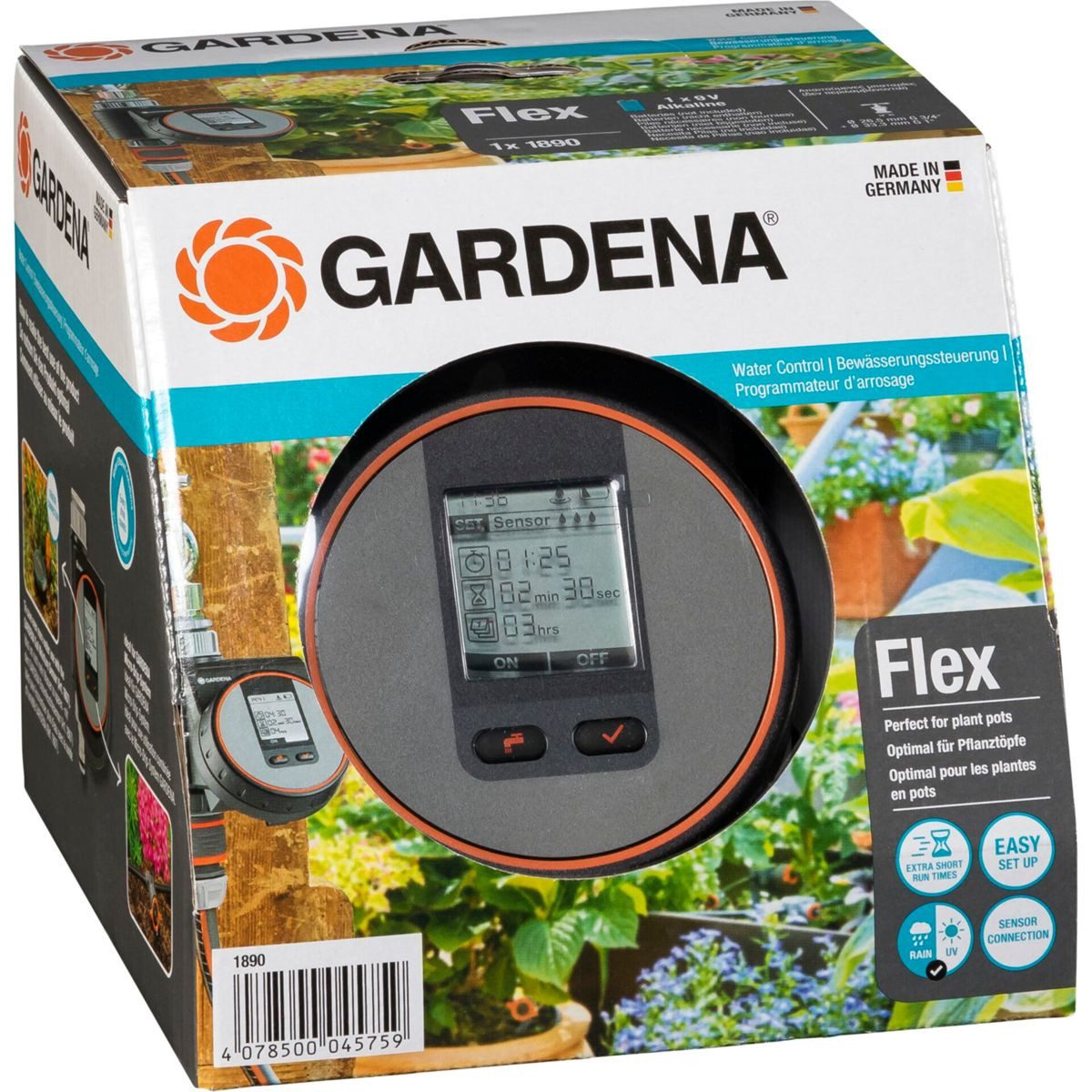 GARDENA Bewässerungssystem Bewässerungssteuerung Flex