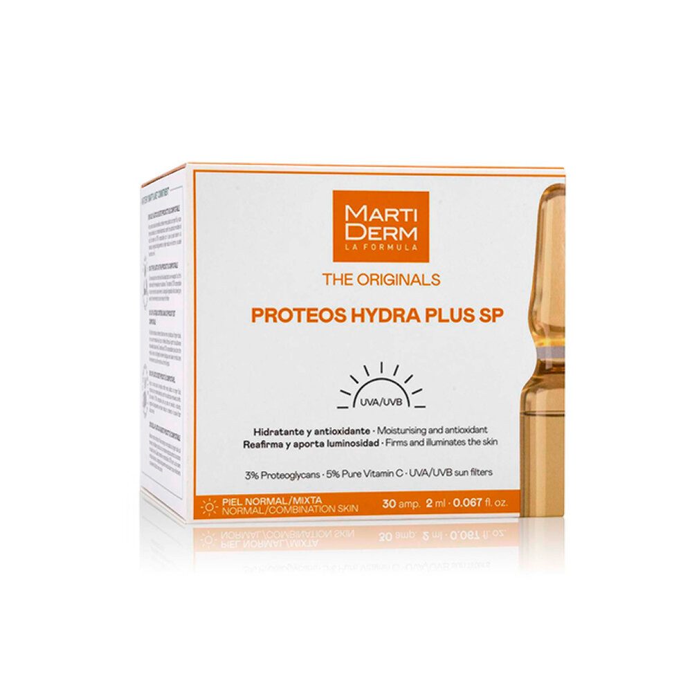 Martiderm Gesichtsmaske THE ORIGINALS proteos hydra plus sp ampoules 30 x