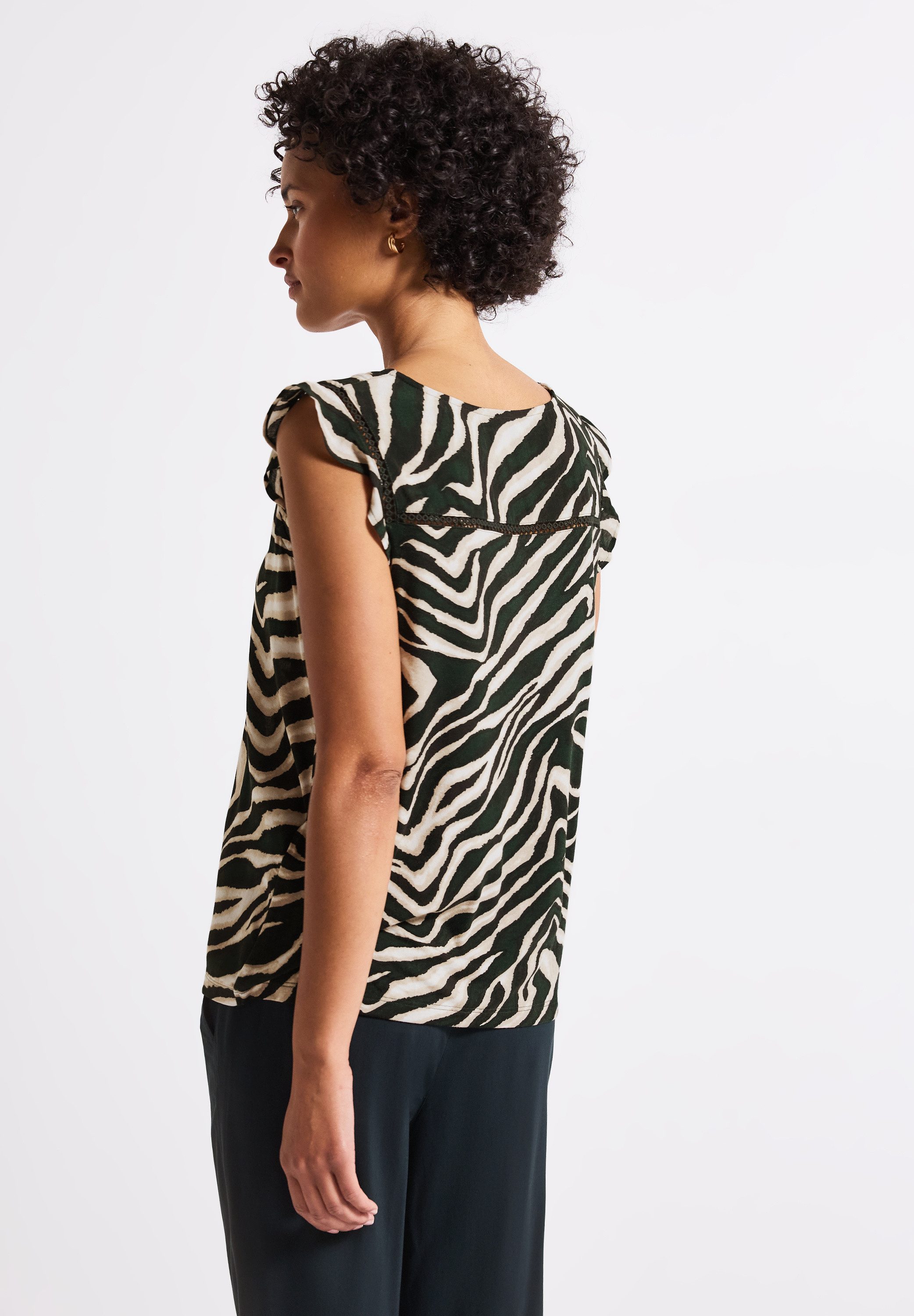 STREET ONE Shirttop mit All-Over Print günstig online kaufen