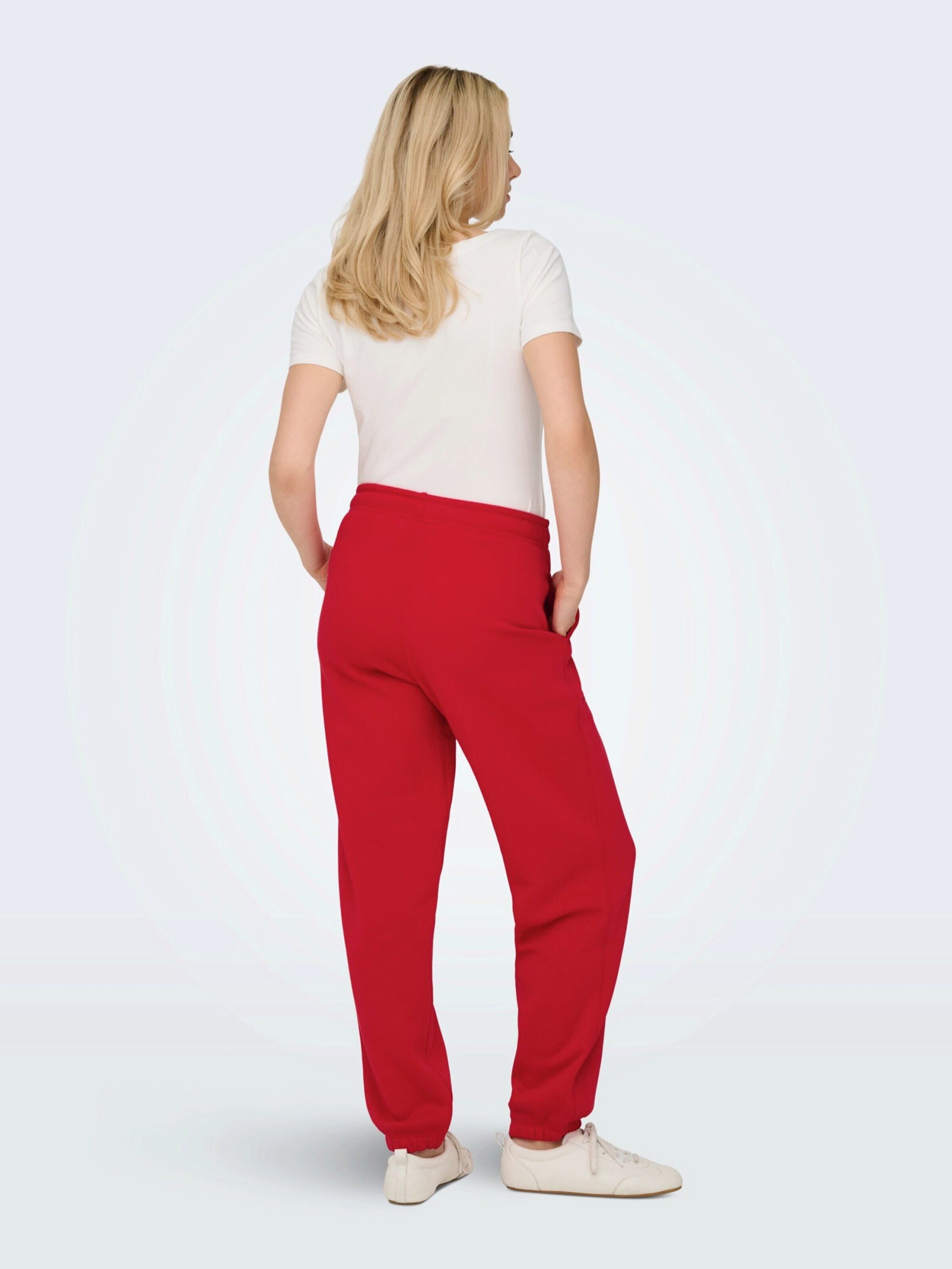 ONLY Stoffhose ONLBest (1-tlg) Drapiert/gerafft
