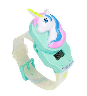 Dream Horse Quarzuhr Einhorn KINDERUHR Digital Armbanduhr Uhr Watch Kinder 13 (Einhorn), Geschenk Mädchen