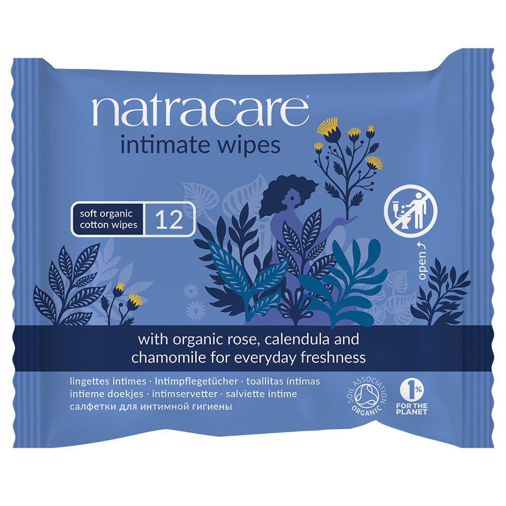 Natracare Intimpflege Intimpflegetücher, 12 Stk.