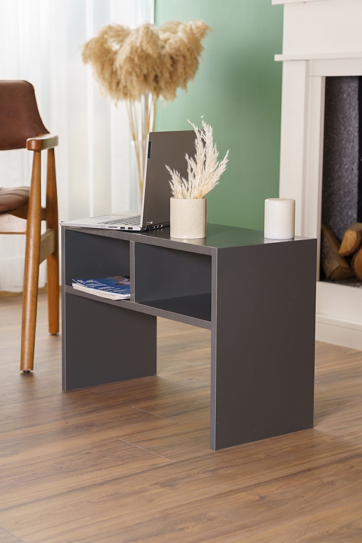 en.casa Beistelltisch (1-St), C-förmiger Beistelltisch 44 x 30 x /64 cm Spa günstig online kaufen