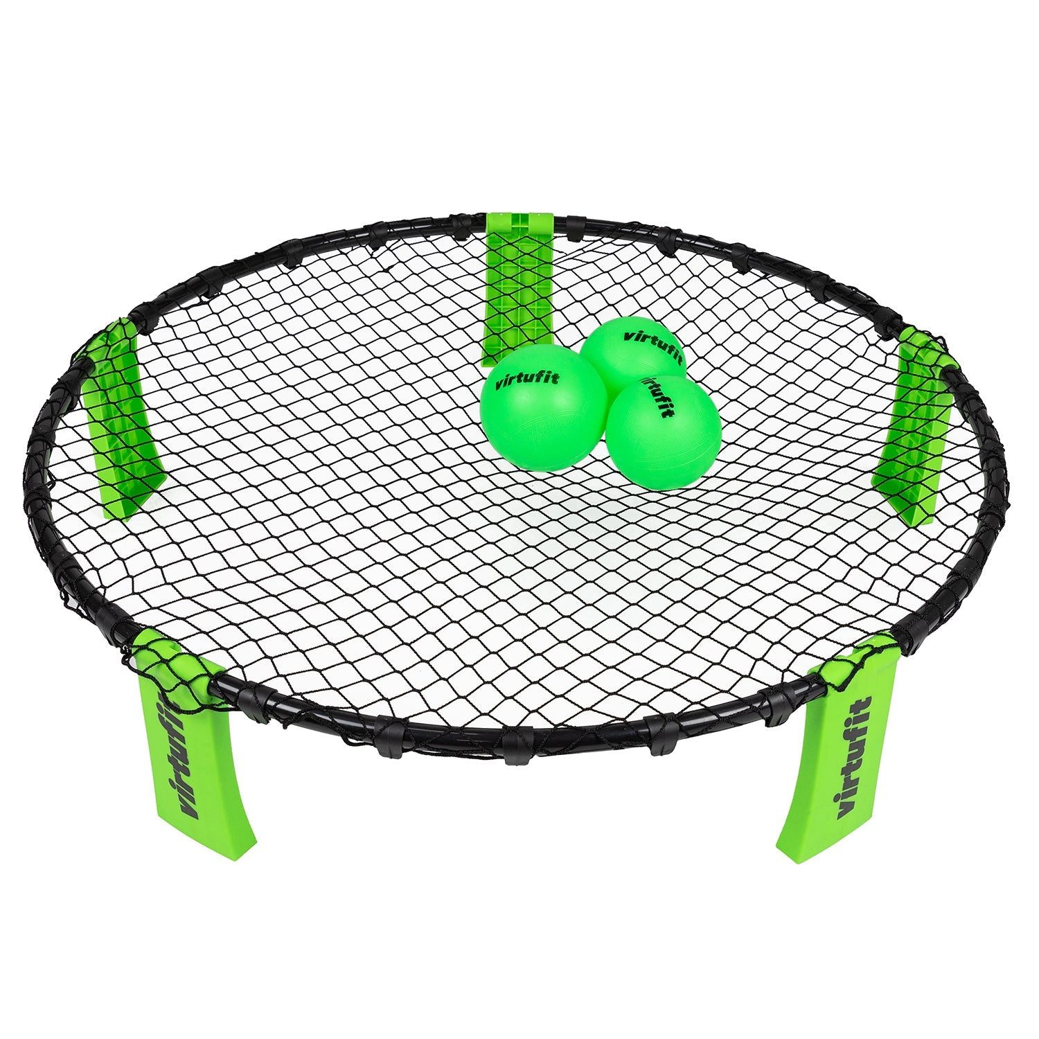 VirtuFit Roundnet-Spiel VirtuFit Roundnet RN90 Pro mit 3 Bällen und Tasche
