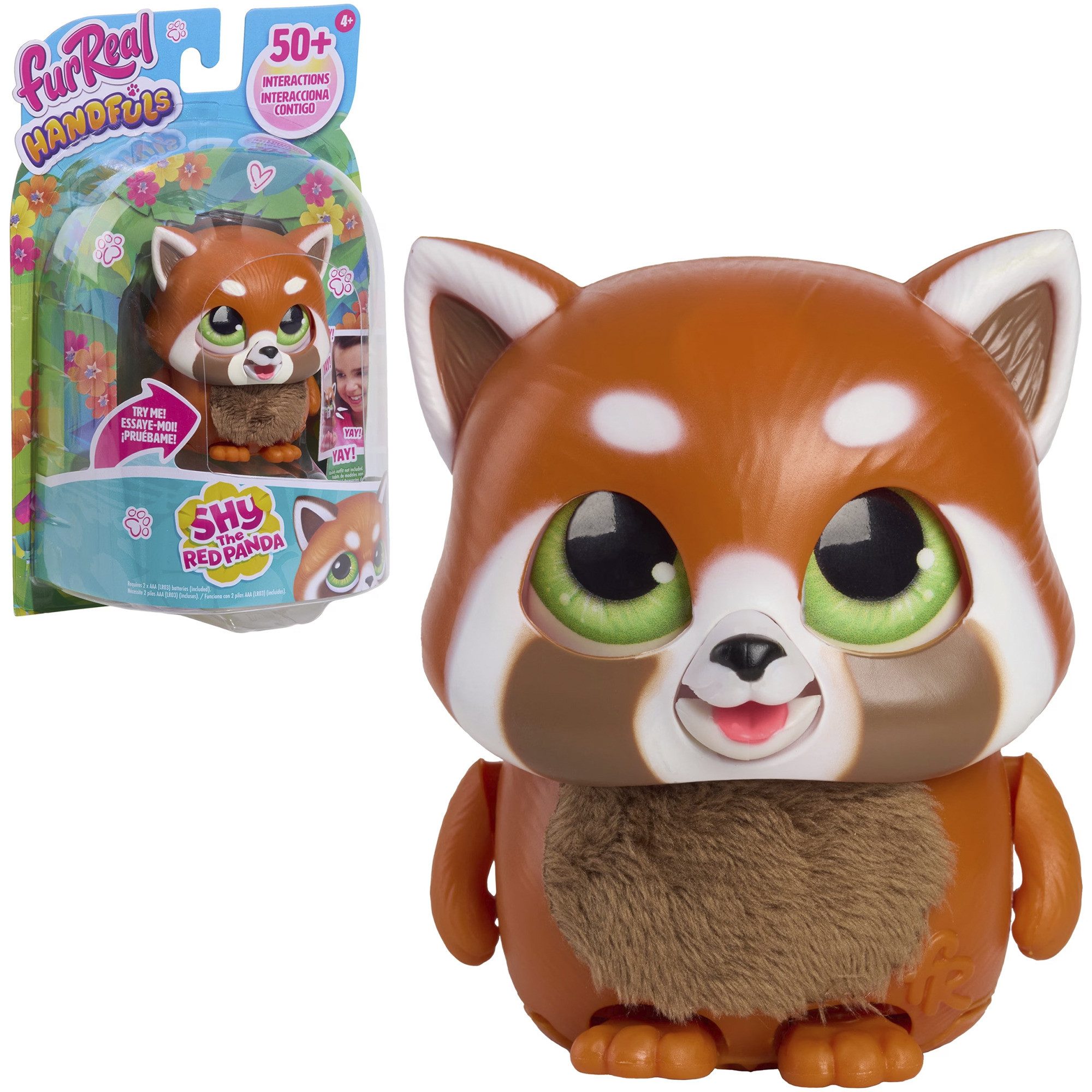 Just Play Kuscheltier Just Play furReal Handfuls - Roter Panda