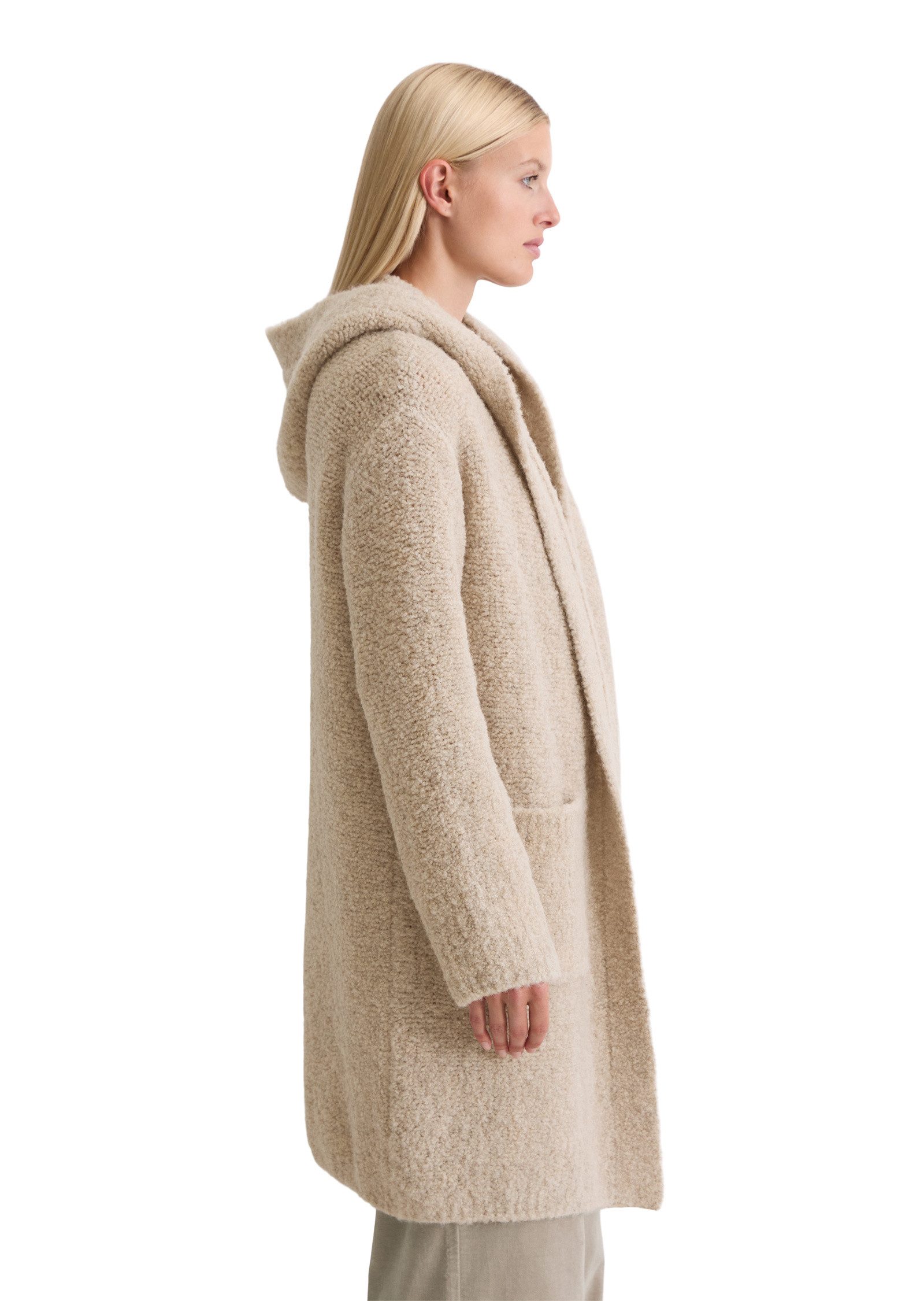 Marc O'Polo Cardigan aus Schurwolle-Alpakawolle-Mix günstig online kaufen