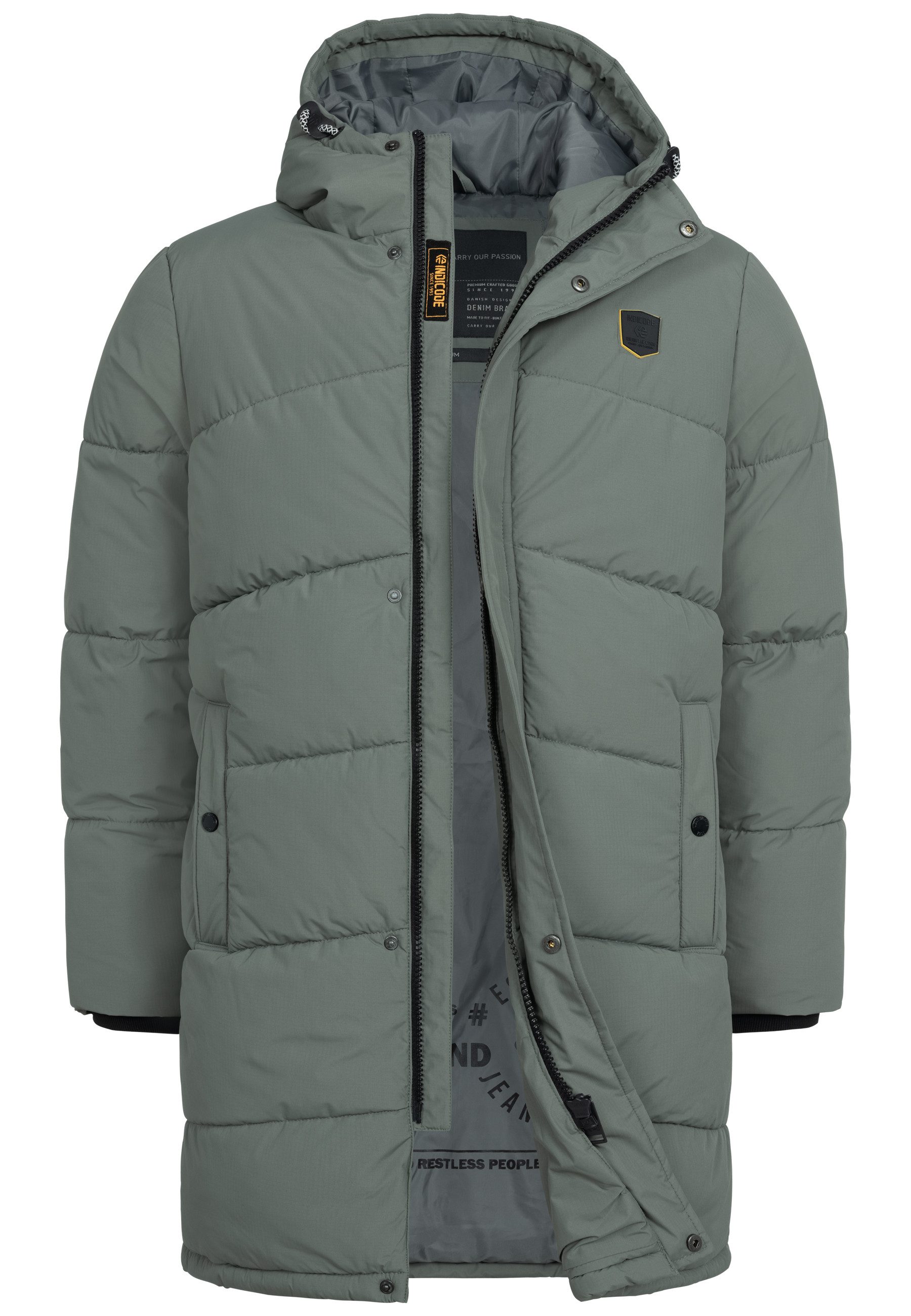 Indicode Winterjacke Herren INPazze Jacke Winter Herrenjacke Steppjacke mit günstig online kaufen