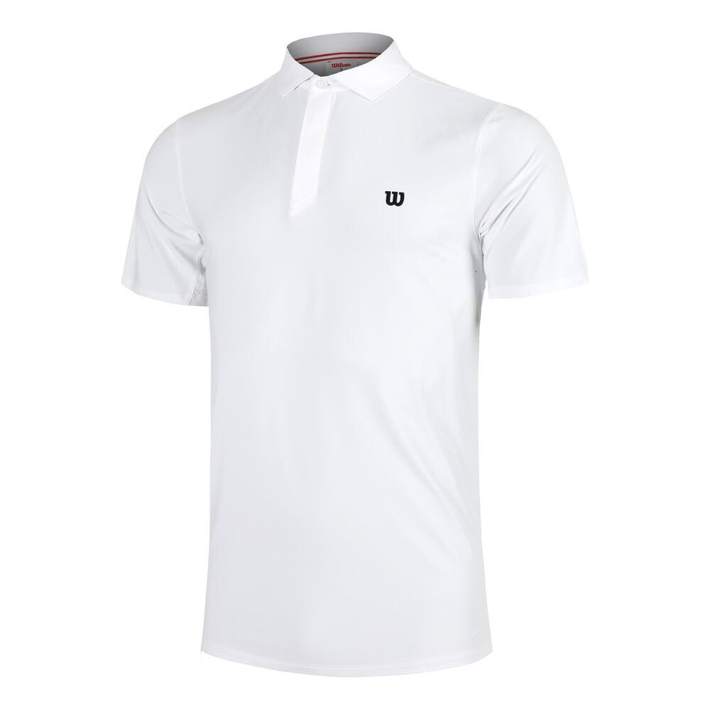 Wilson Poloshirt M League Bright White