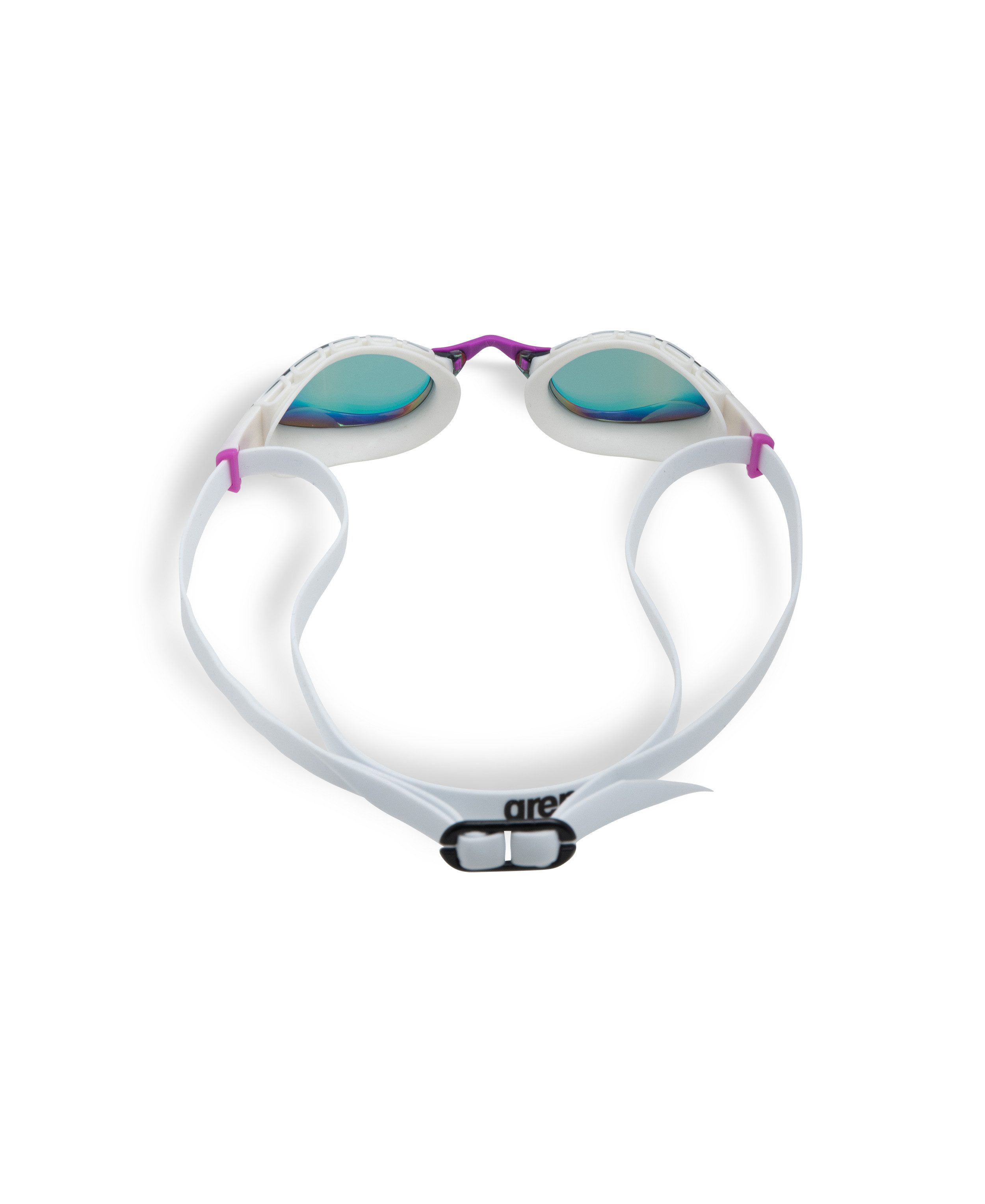 Arena Schwimmbrille AIR SONIC MIRROR, mit verspiegelten Gläsern, breite Gläser für seitliche Sicht