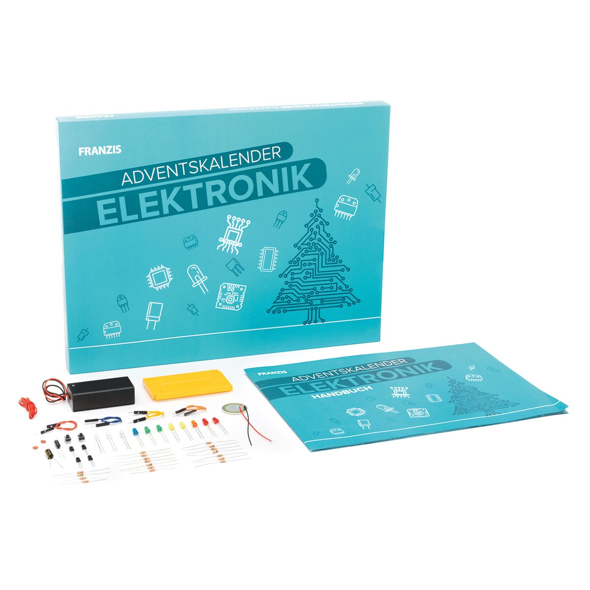 Adventskalender FRANZIS 67400 - Elektronik Adventskalender, 24 spannende Experiment
