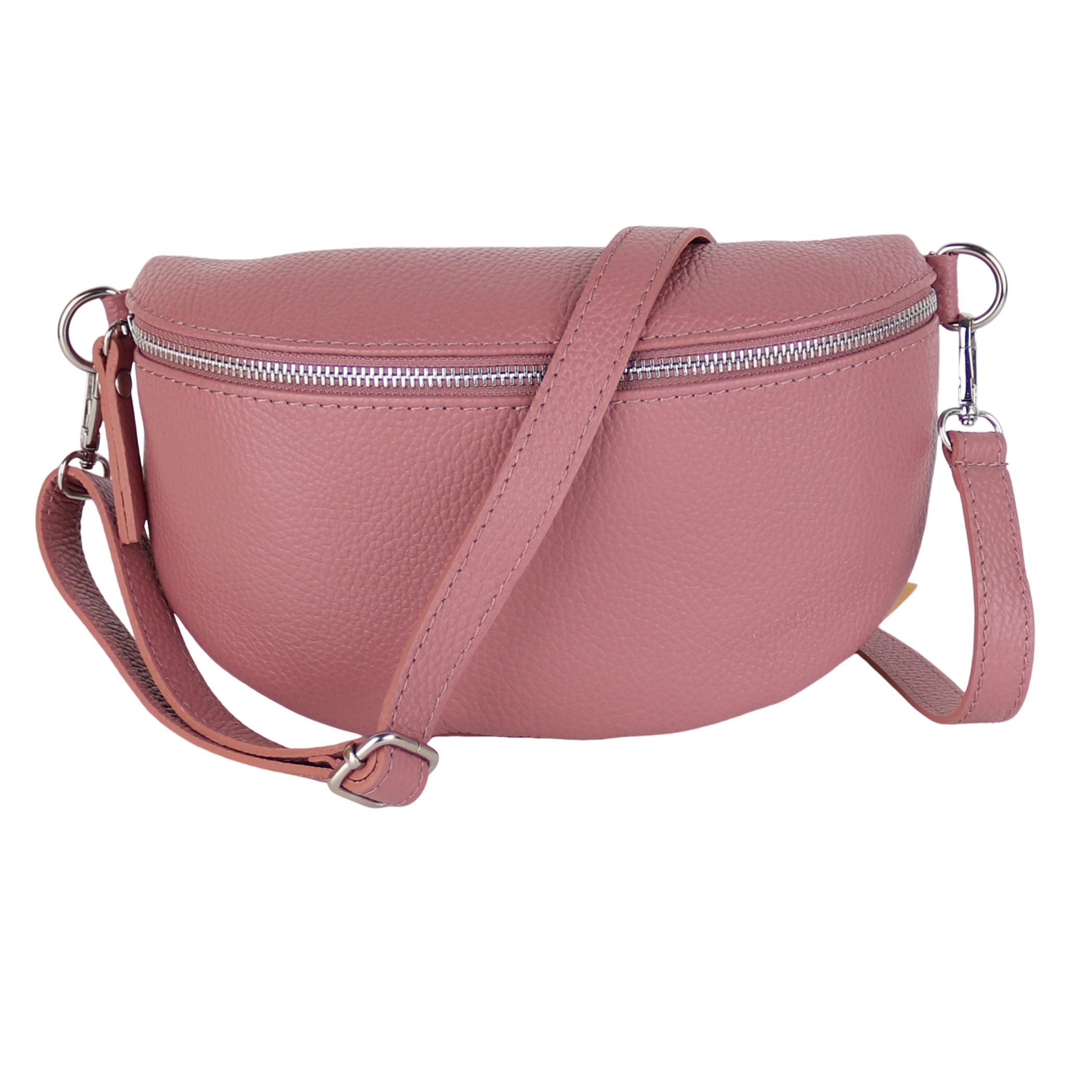 MIRROSI Bauchtasche Damen, Echtleder, Leder, Made in Italy, Umhängetasche, günstig online kaufen