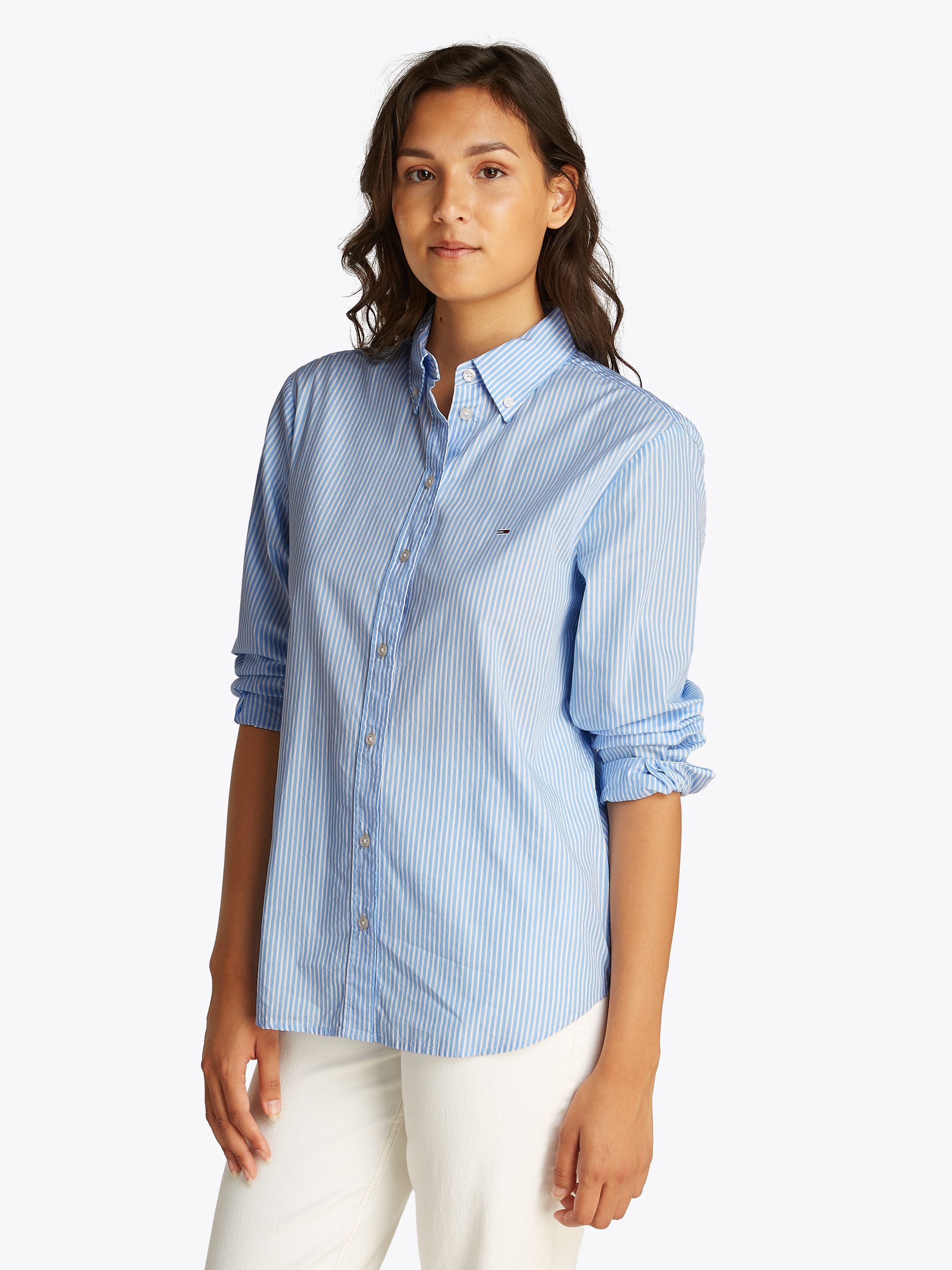Hemdbluse TJW REG PINSTRIPE POPLIN SHIRT