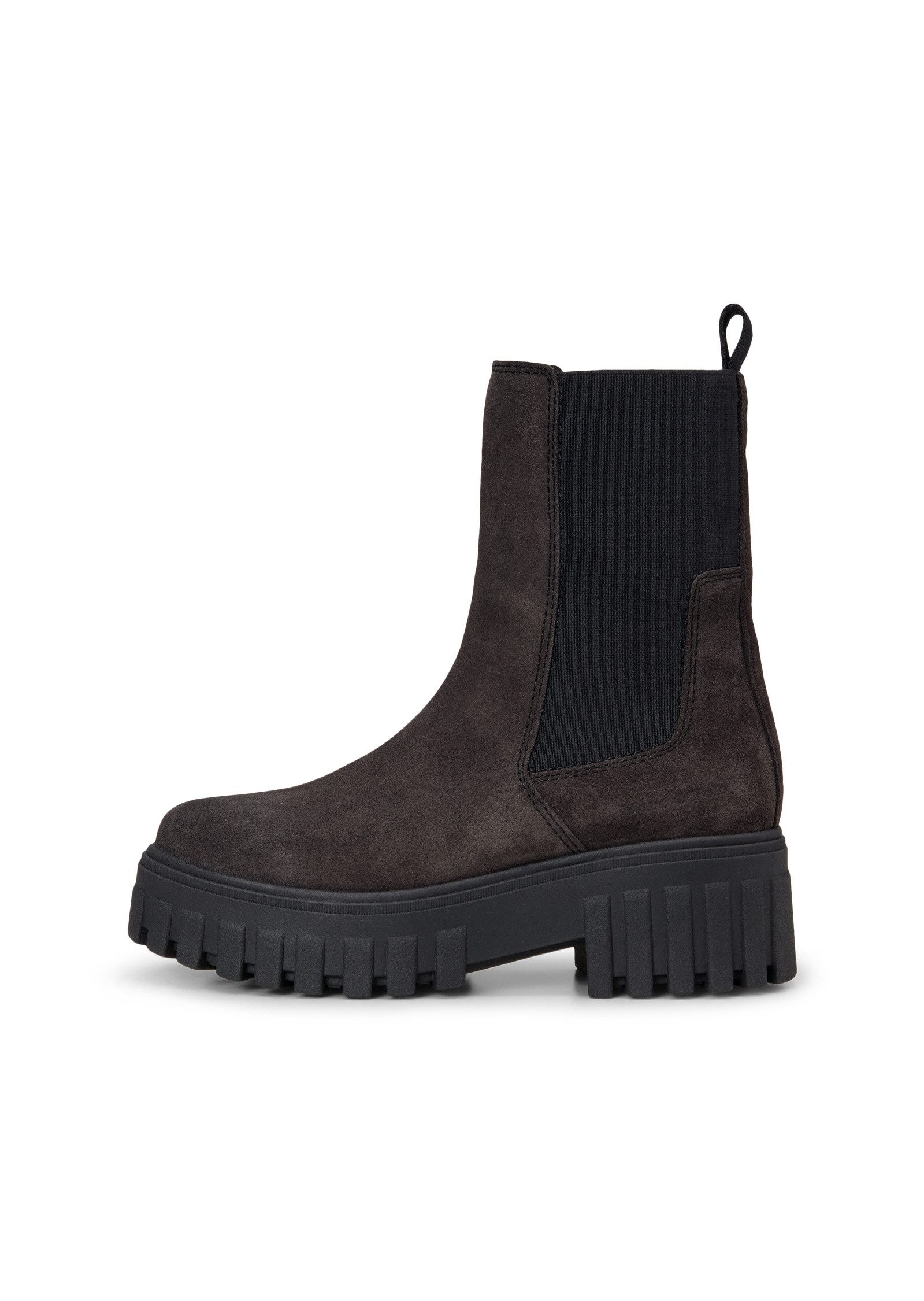 Marc O'Polo aus geöltem Veloursleder Chelseaboots