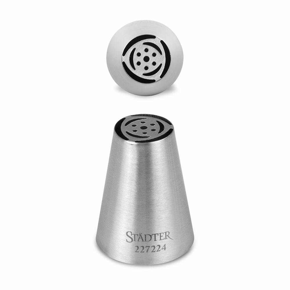 STÄDTER Spritzbeutel Fine Line Tulpentülle 3 Blätter 18 mm