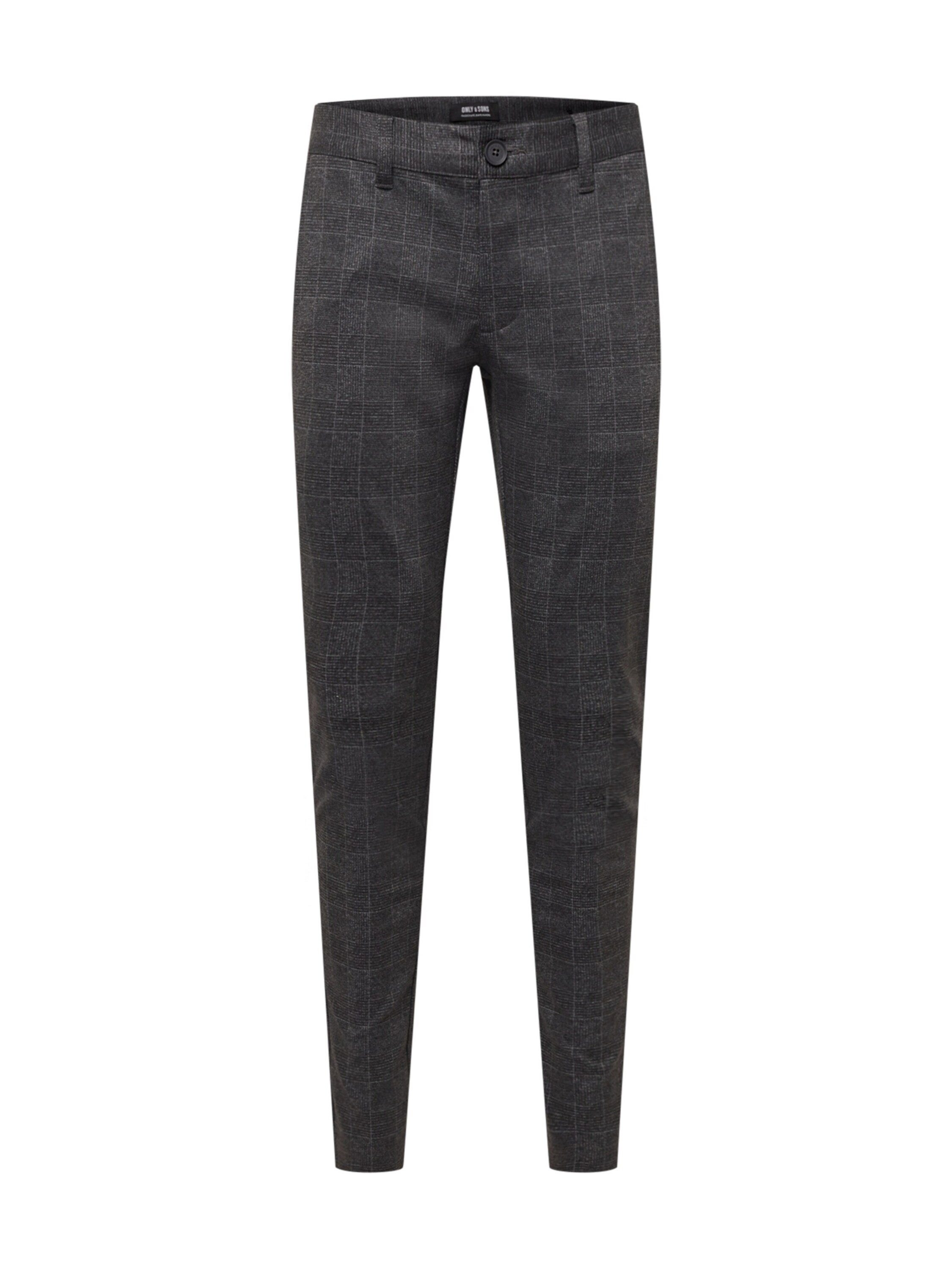Only & Sons Herren Chino Hose ONSMARK SLIM CHECK 9887 - Slim Fit günstig online kaufen