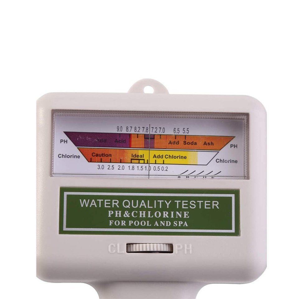 Wasserteststreifen PH Messgerät, GelldG Chlor Wassertestgerät 1-St.