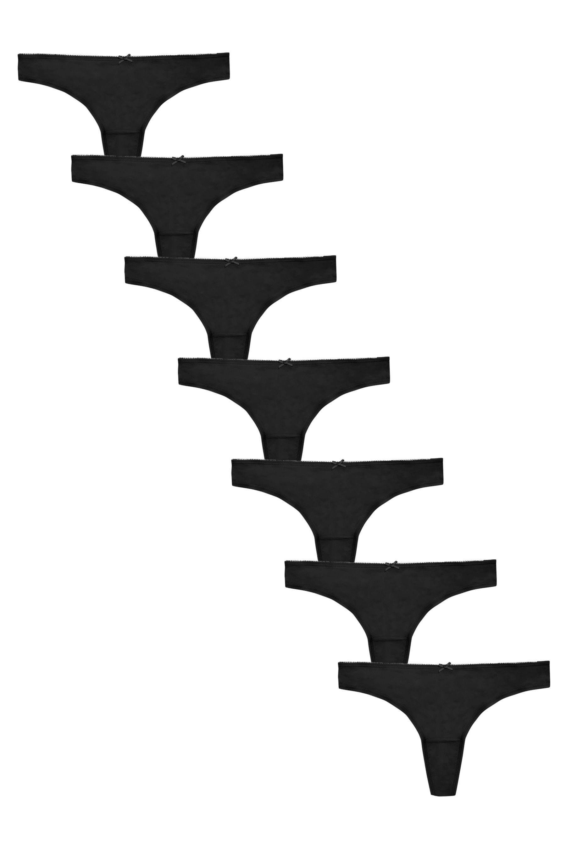 Next String Tanga-Slips aus Mikrofasern im 7er-Pack (7-St)