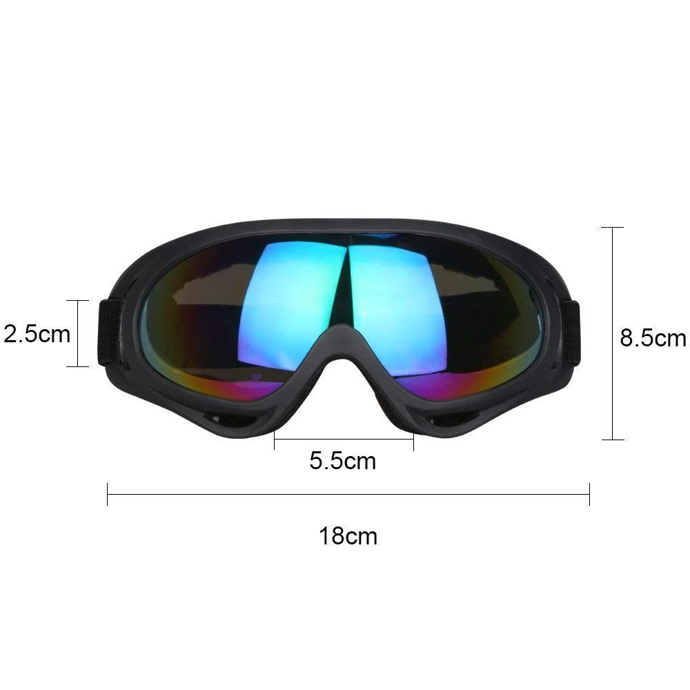 Jormftte UV-Schutz Skibrille, Goggle Sportbrille
