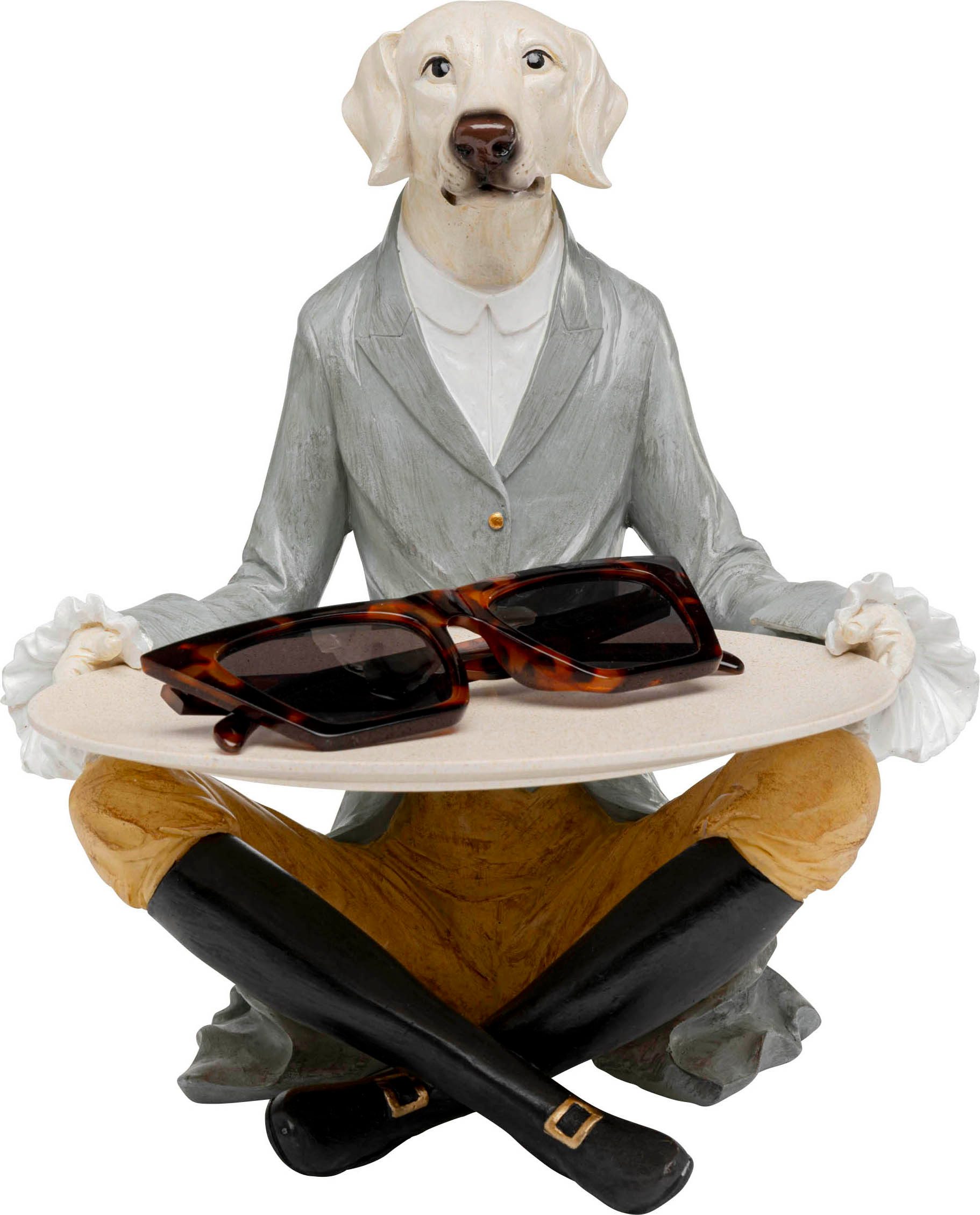 Kare Design Dekofigur Gentleman Dog Tray, verschiedene Größen