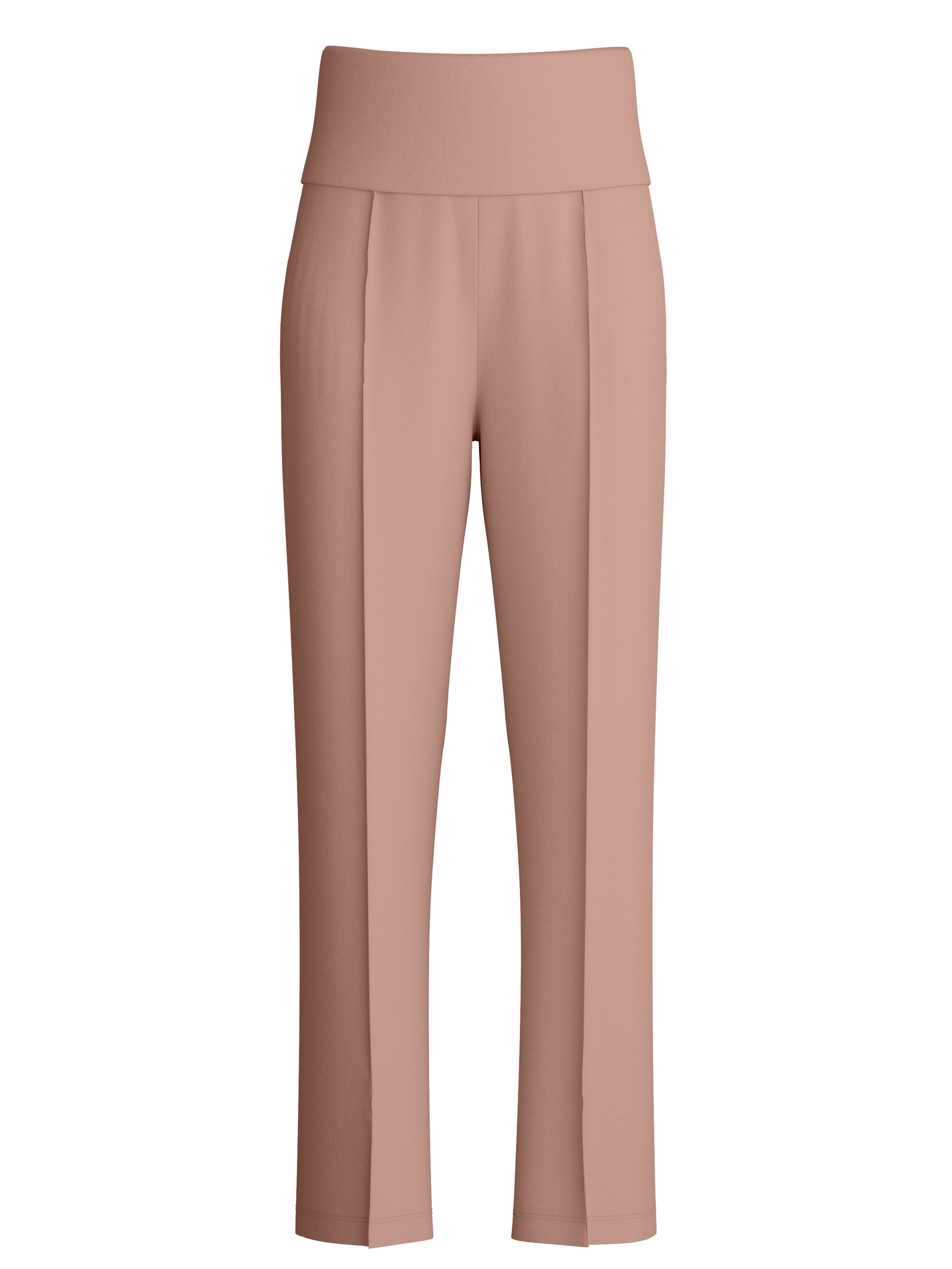 CALIDA Pyjamahose Natural Loungewear Damen (1-tlg) seidig weich, temperaturausgleichend und fließend