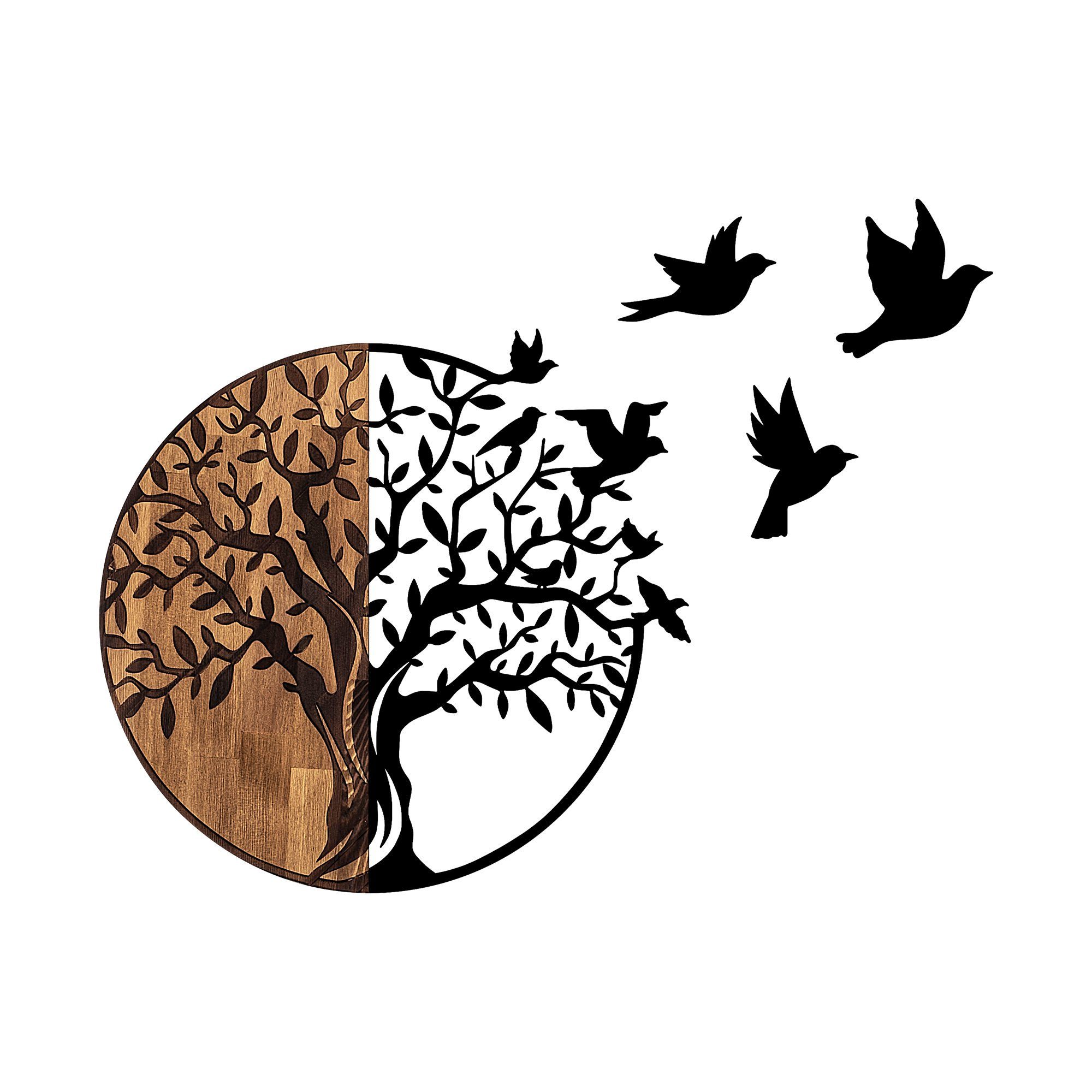 Wallity Wanddekoobjekt 50% WOODEN (Thickness: 3 günstig online kaufen