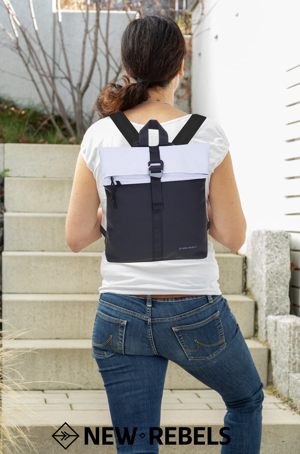 NEW REBELS Freizeitrucksack Damen klein Rucksack Handtasche Tasche, Reise F günstig online kaufen
