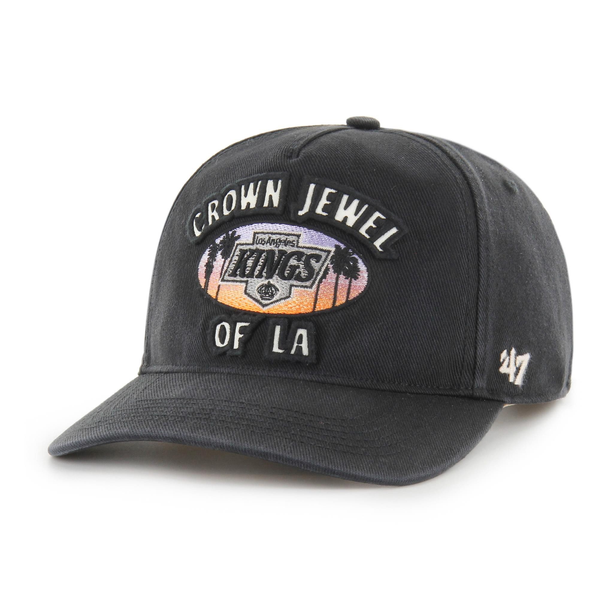 '47 Brand Snapback Cap '47 Brand NHL Cap Charlton '47 Hitch Los Angeles Kings Black (Basecap, Basecap, Snapback Cap)