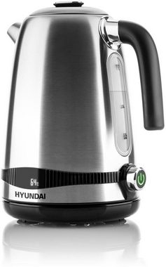 Hyundai Wasserkocher VK770, 1,7 l, 2200 W, LED, Temperatureinstellung 40-100°C, KEEP WARM-Funktion bis 120 Min.