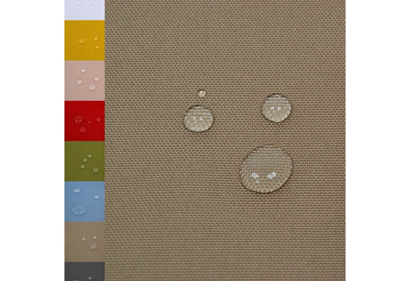 MAGAM-Stoffe Stoff "Malte", Outdoor Planenstoff Zeltstoff Reißfest Wasserdicht Meterware ab 50cm