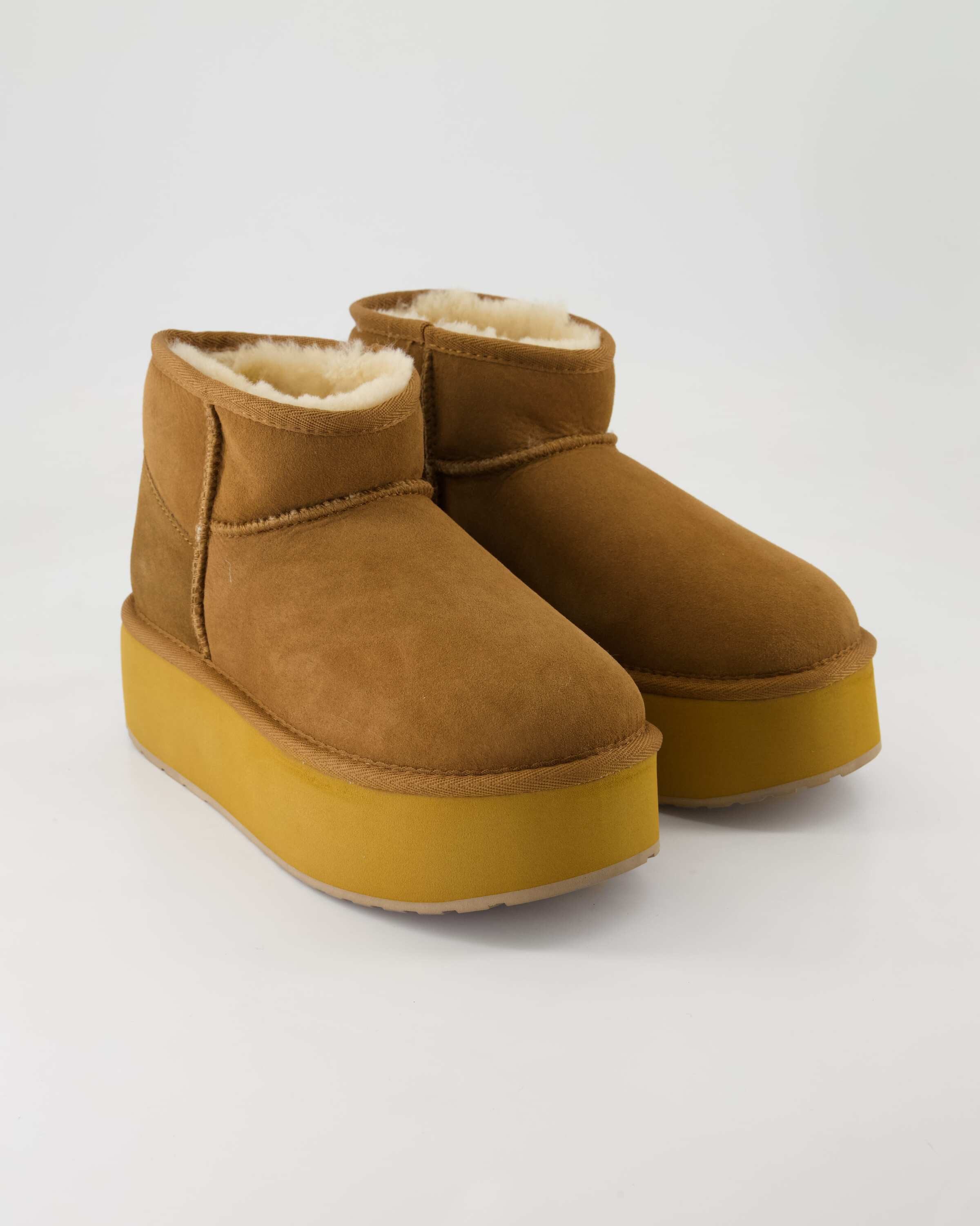Emu Australia Stinger Micro Flatform Winterstiefelette Obermaterial: Leder günstig online kaufen