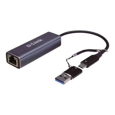 D-Link USB-C®/USB auf 2.5 Gigabit Ethernet Adapter Netzwerk-Adapter