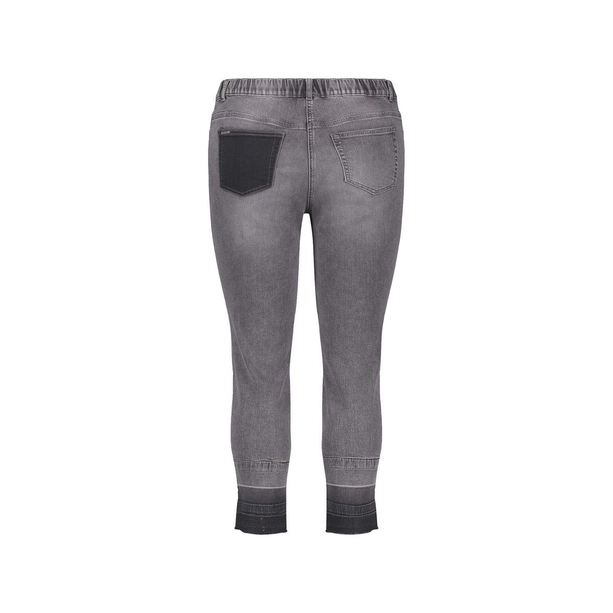 Samoon Slim-fit-Jeans grau (1-tlg)