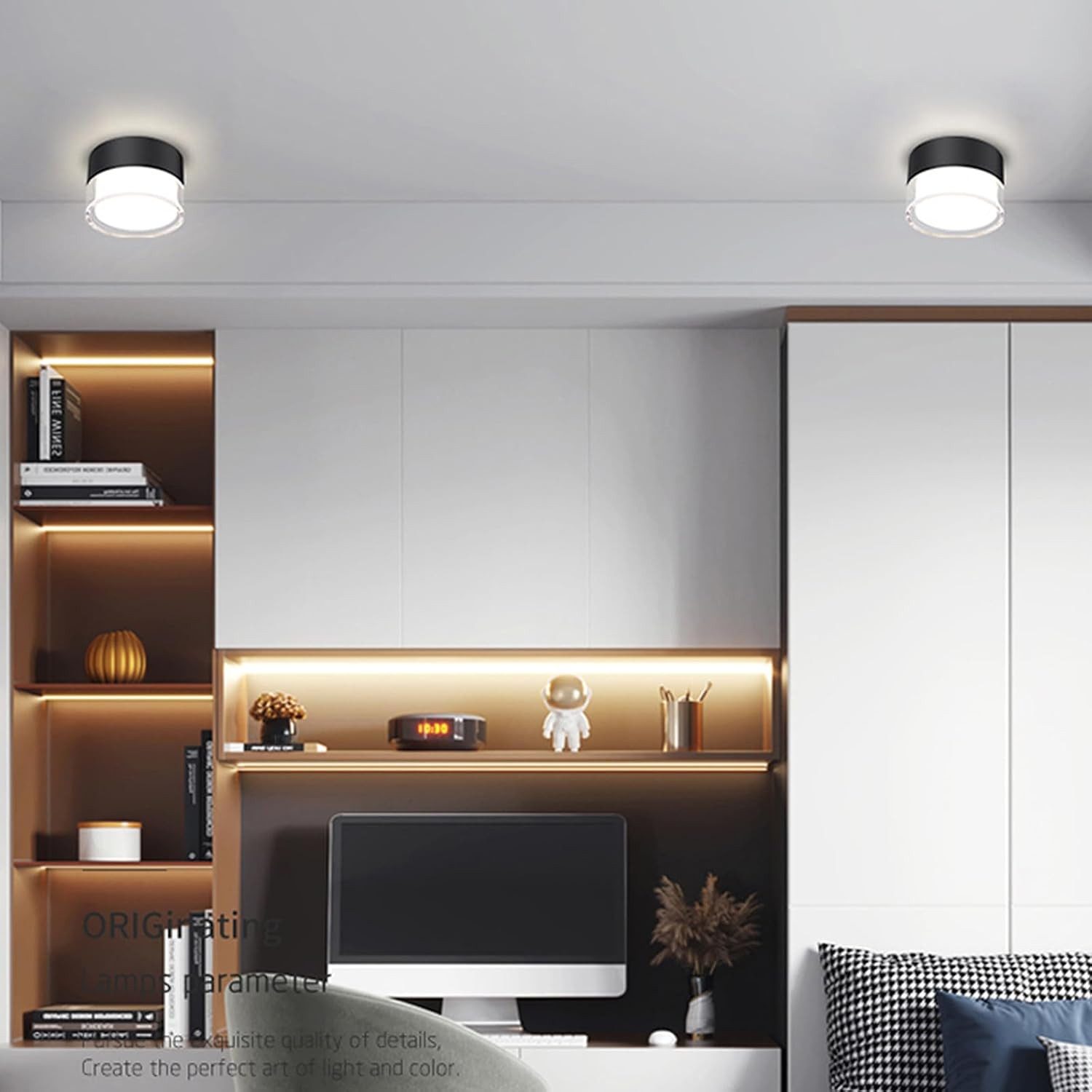 BlingBin Aufbauleuchte LED Deckenleuchte mit Bewegungsmelder, günstig online kaufen