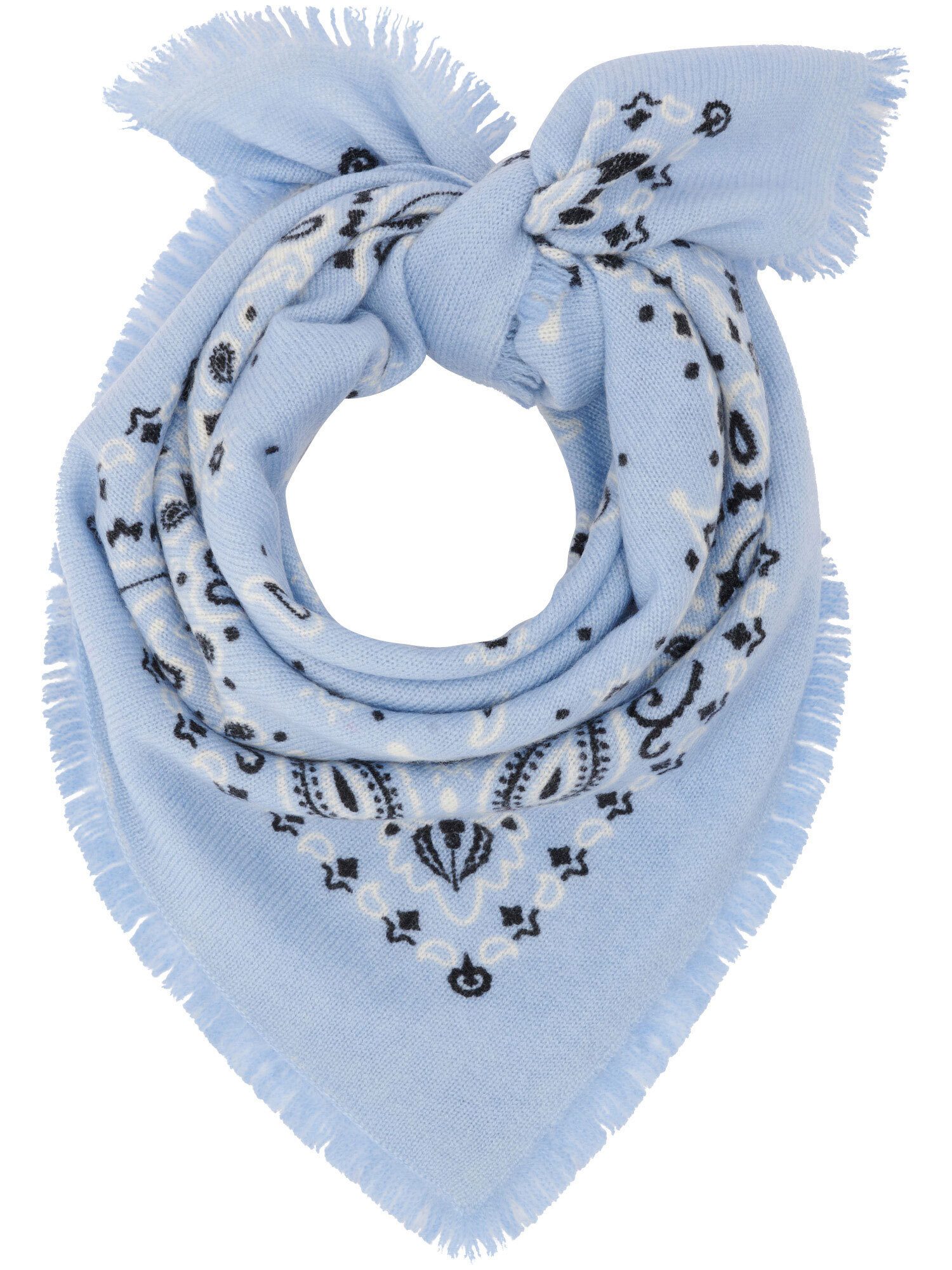 Fraas Nickituch Kaschmir-Nickituch mit Paisley-Design, (1)