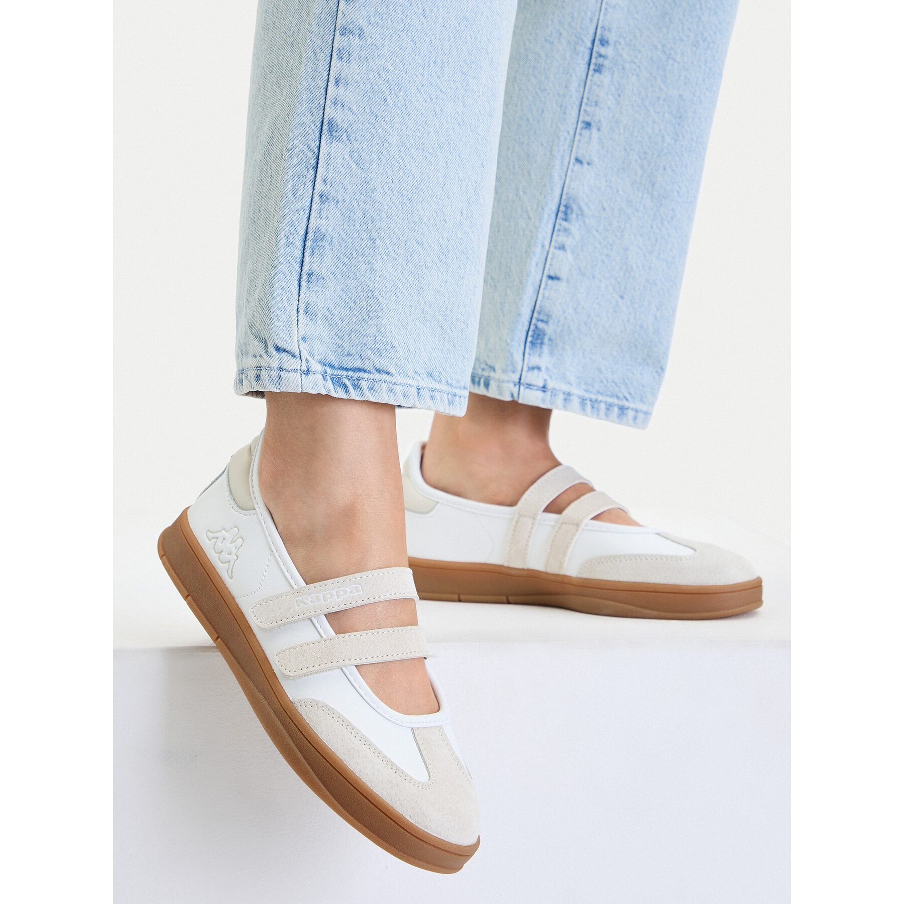 Kappa Kappa Damen-Sneaker Weiß Sneaker
