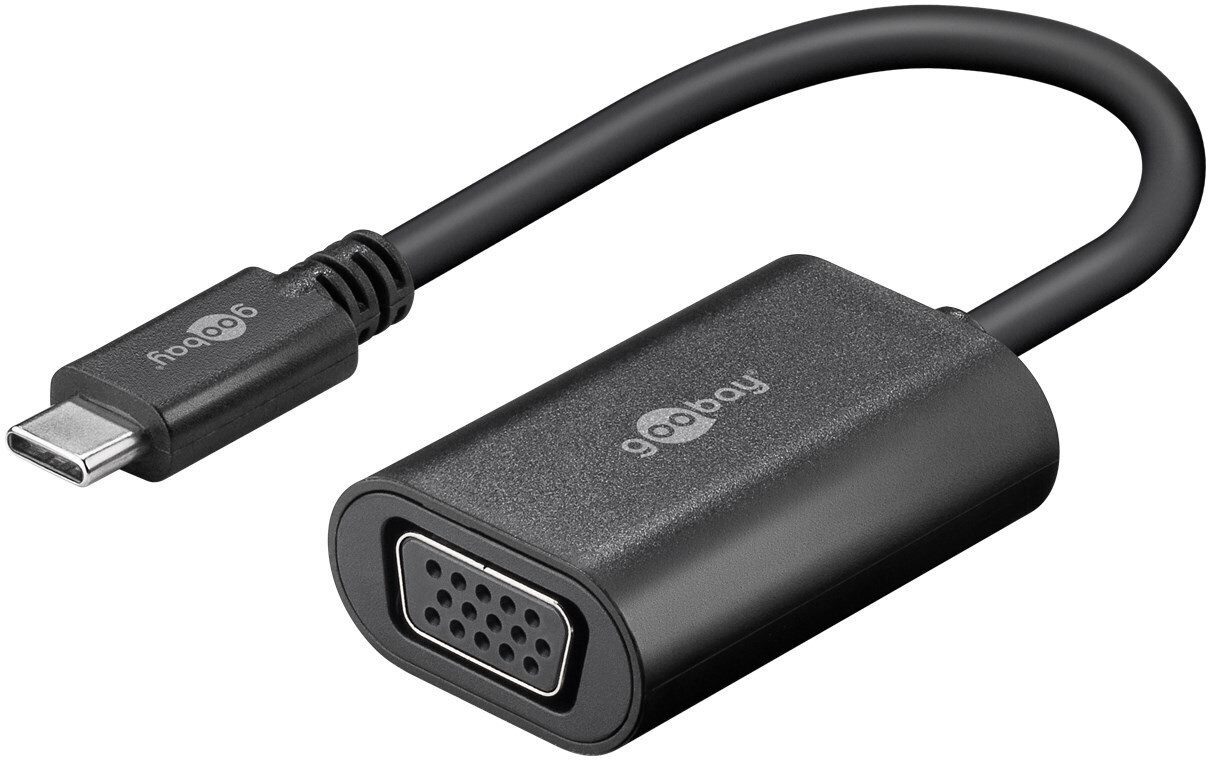 WENTRONIC Goobay USB-C? auf VGA Adapter (51776) Computer-Kabel