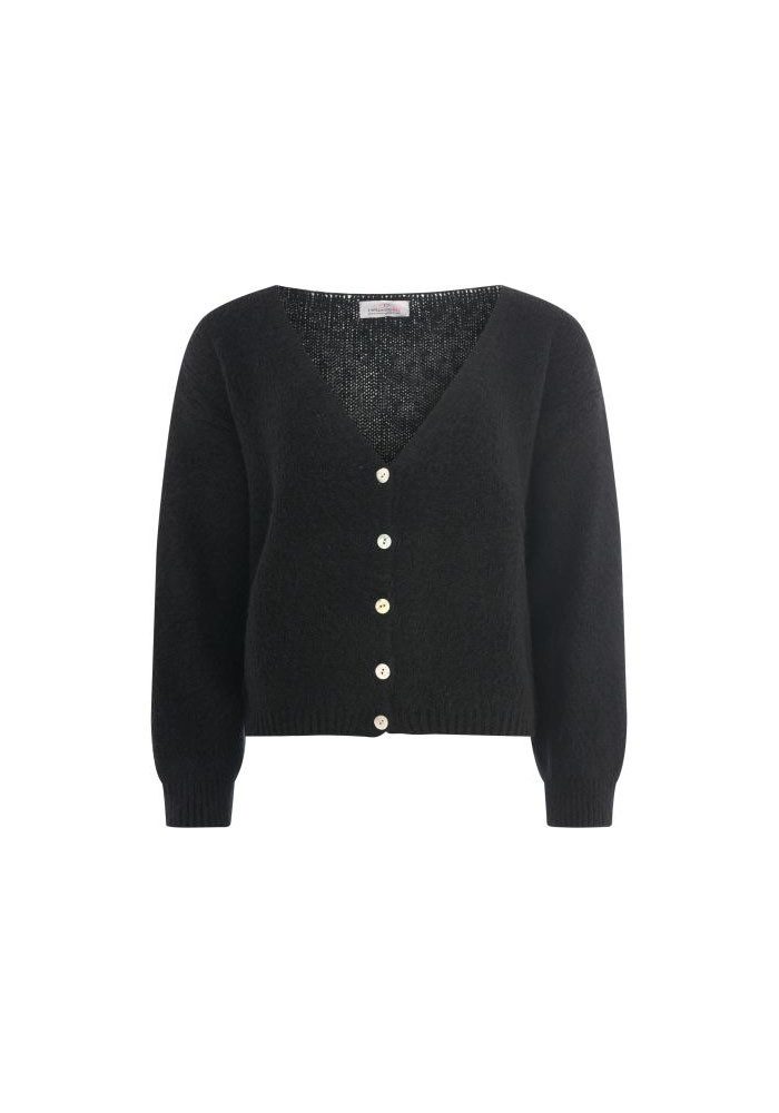 Zwillingsherz Strickjacke "Uni" One Size, Langarm, günstig online kaufen