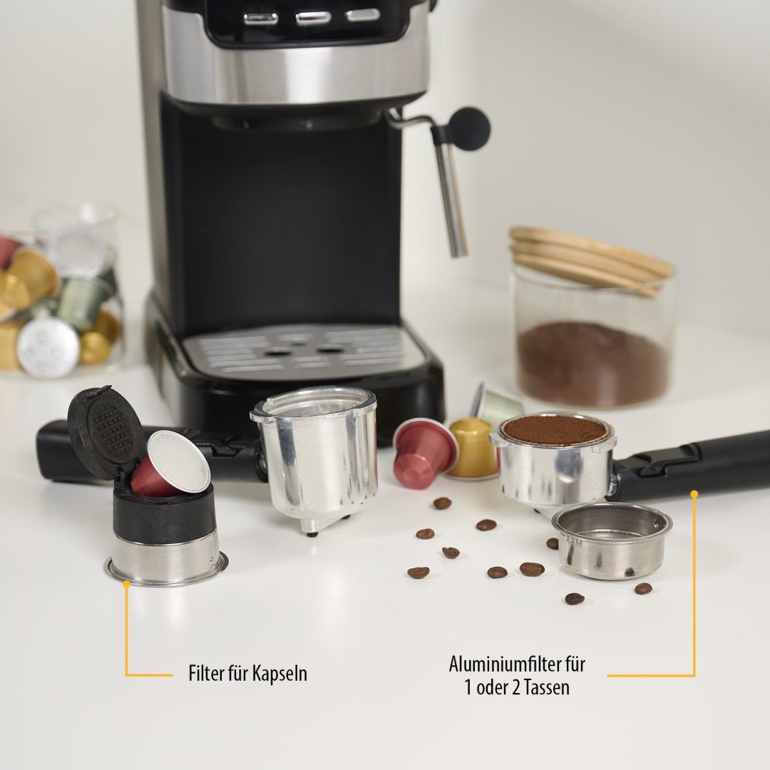 Tristar Espressomaschine CM-2278, 20 bar - Geeignet für Nespresso-Kapseln