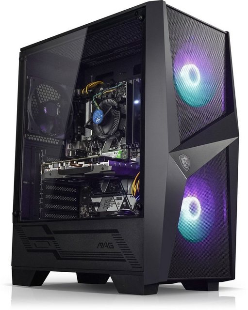 Kiebel Loki Gaming-PC (AMD Ryzen 7 AMD Ryzen 7 5700X, RTX 3060, 32 GB RAM, 1000 GB HDD, 1000 GB SSD, Luftkühlung, ARGB-Beleuchtung)