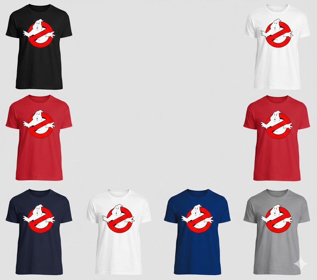 T-Shirt Herren Ghostbusters Ghost Geister Geisterjäger