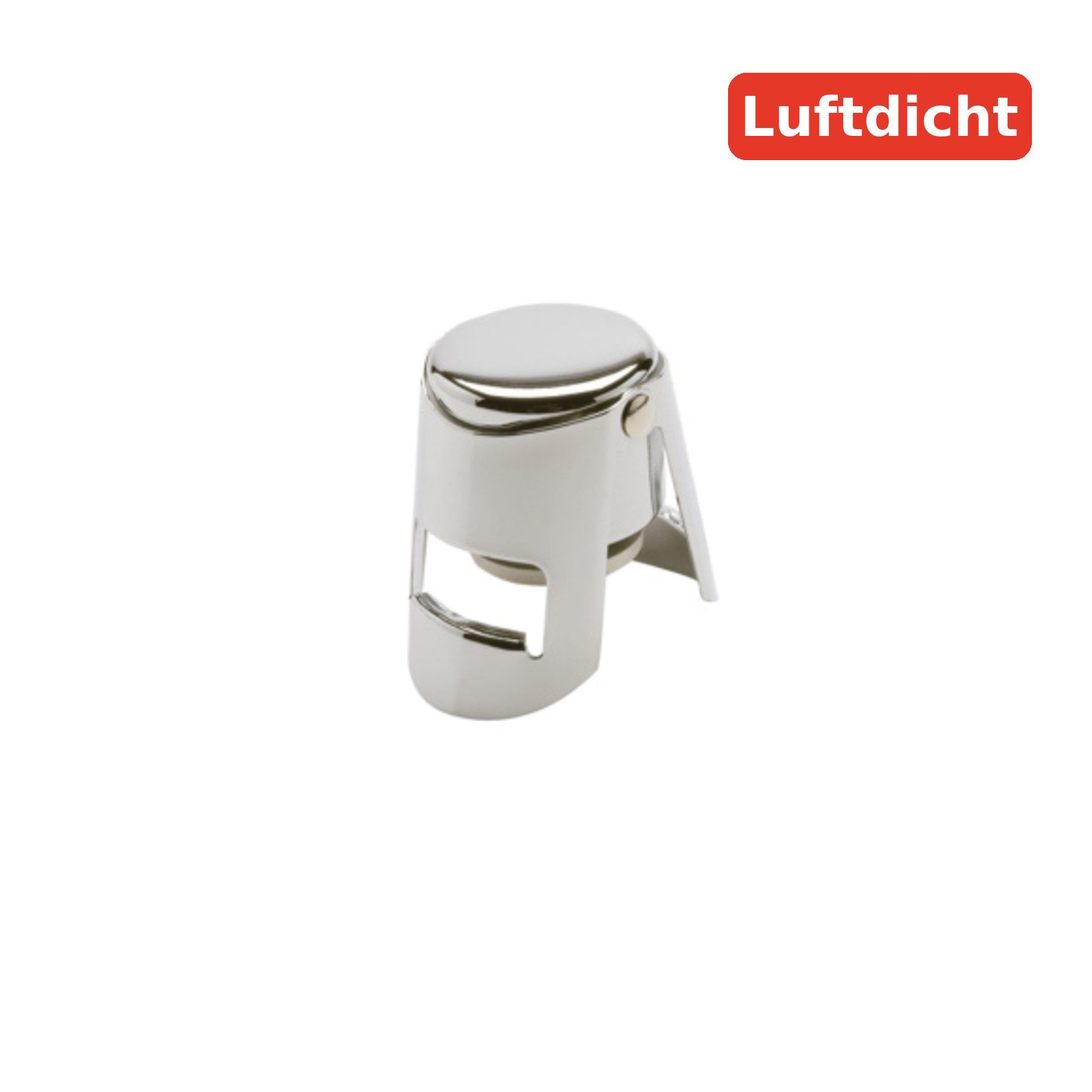 Thiru Flaschenverschluss - Sektflaschenverschluss - luftdicht & verchromt, (1-tlg)