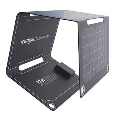 iceagle »Solar Ladegerät 30W Faltbares Monokristalline Solarpanel« Solarladegerät