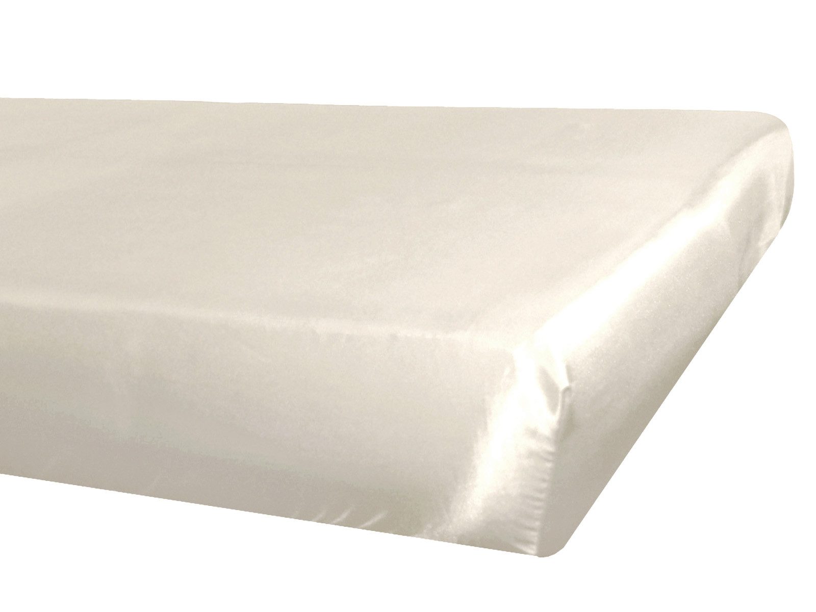 beties Spannbettlaken Glanz Satin, Satin, Gummizug: Rundum, (1 Stück), ansc günstig online kaufen