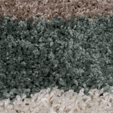 Teppich Wellen-Teppich MERSEY BELLA in Türkis: Berber-Inspiration, KADIMA DESIGN, Rechteckig, Höhe: 30 mm