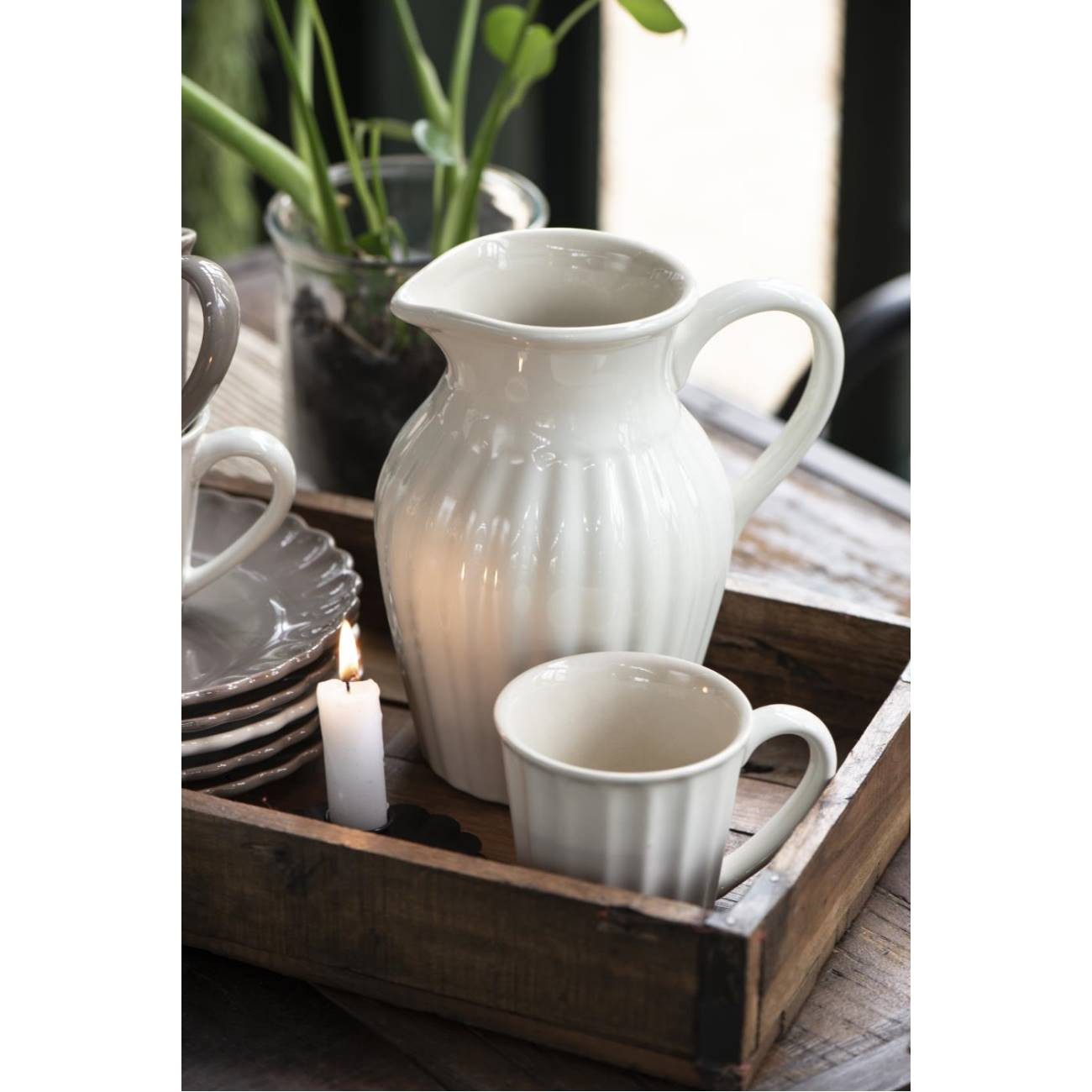 Ib Laursen Tasse Mynte, Steingut, Spülmaschinengeeignet
