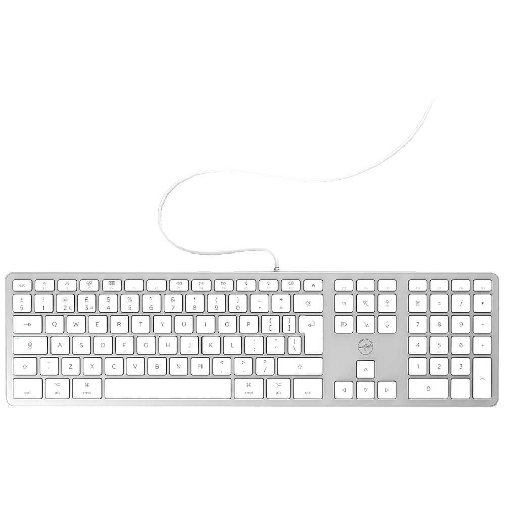 NO NAME Tastatur für macOS Englisches Layout QWERTY Tastatur