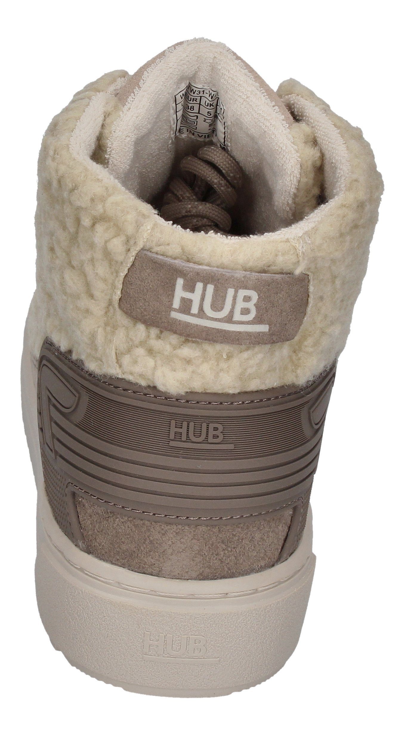 W30 taupe HUB bone dark Track Stiefelette